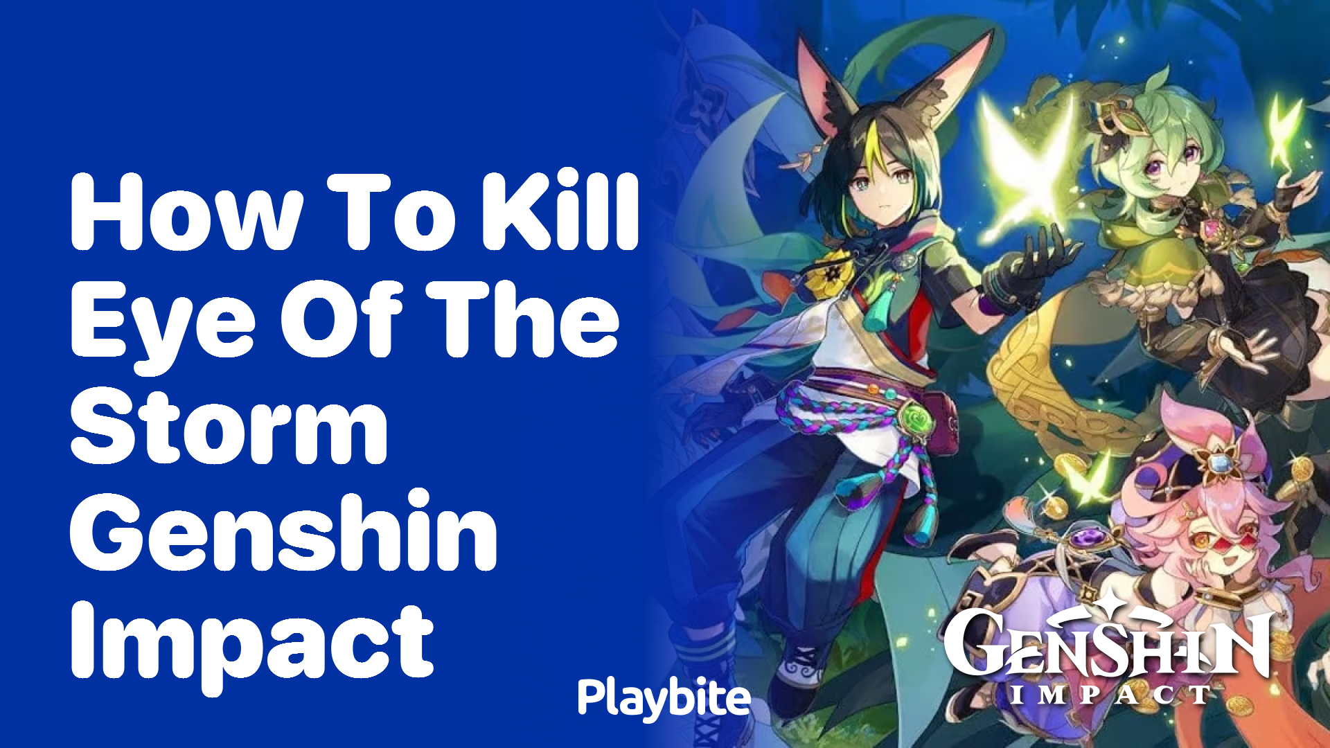 How to Defeat the Eye of the Storm in Genshin Impact