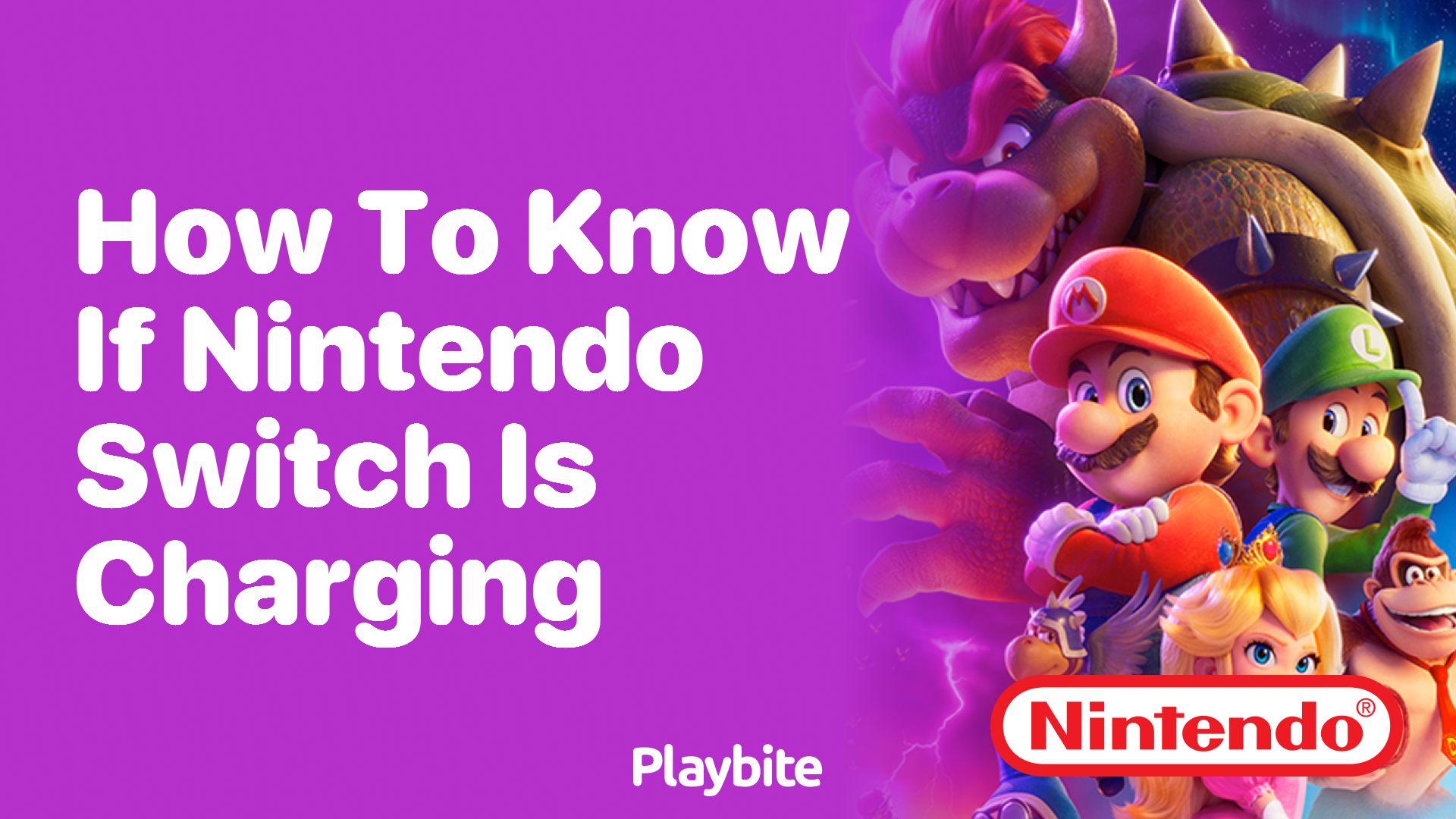 How to Know if Your Nintendo Switch is Charging