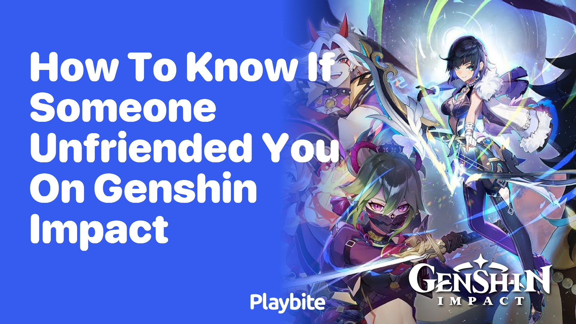 How to Know if Someone Unfriended You on Genshin Impact