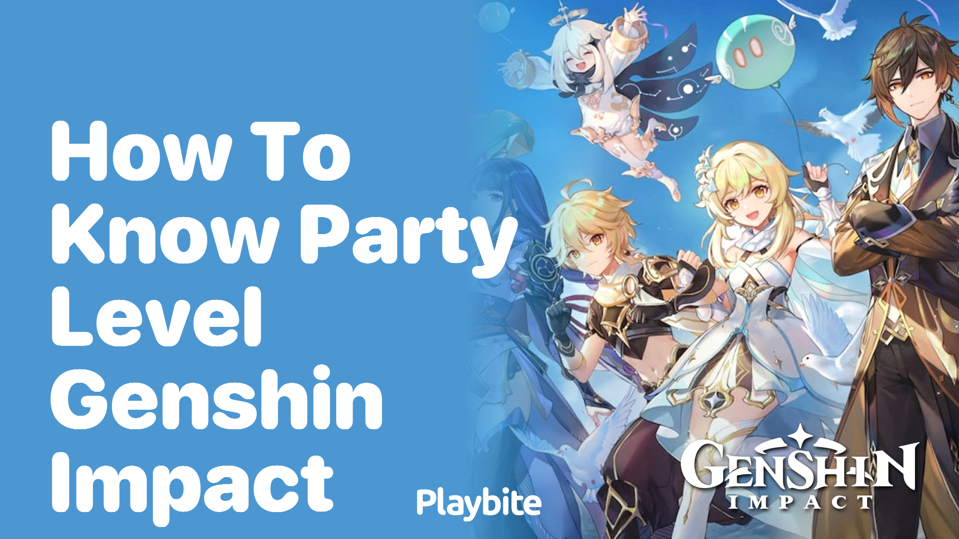 How to Know Your Party Level in Genshin Impact