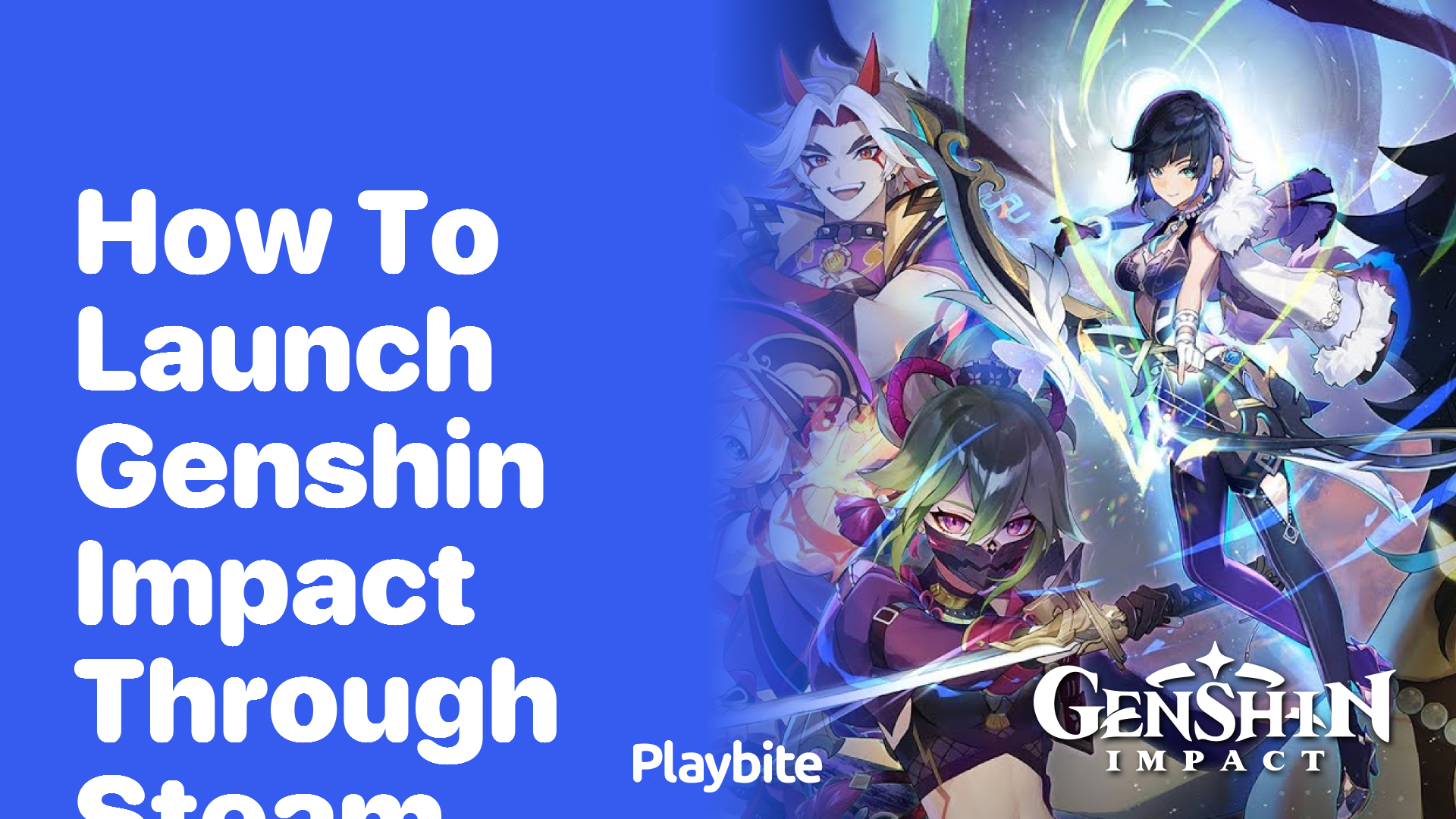 How to Launch Genshin Impact Through Steam
