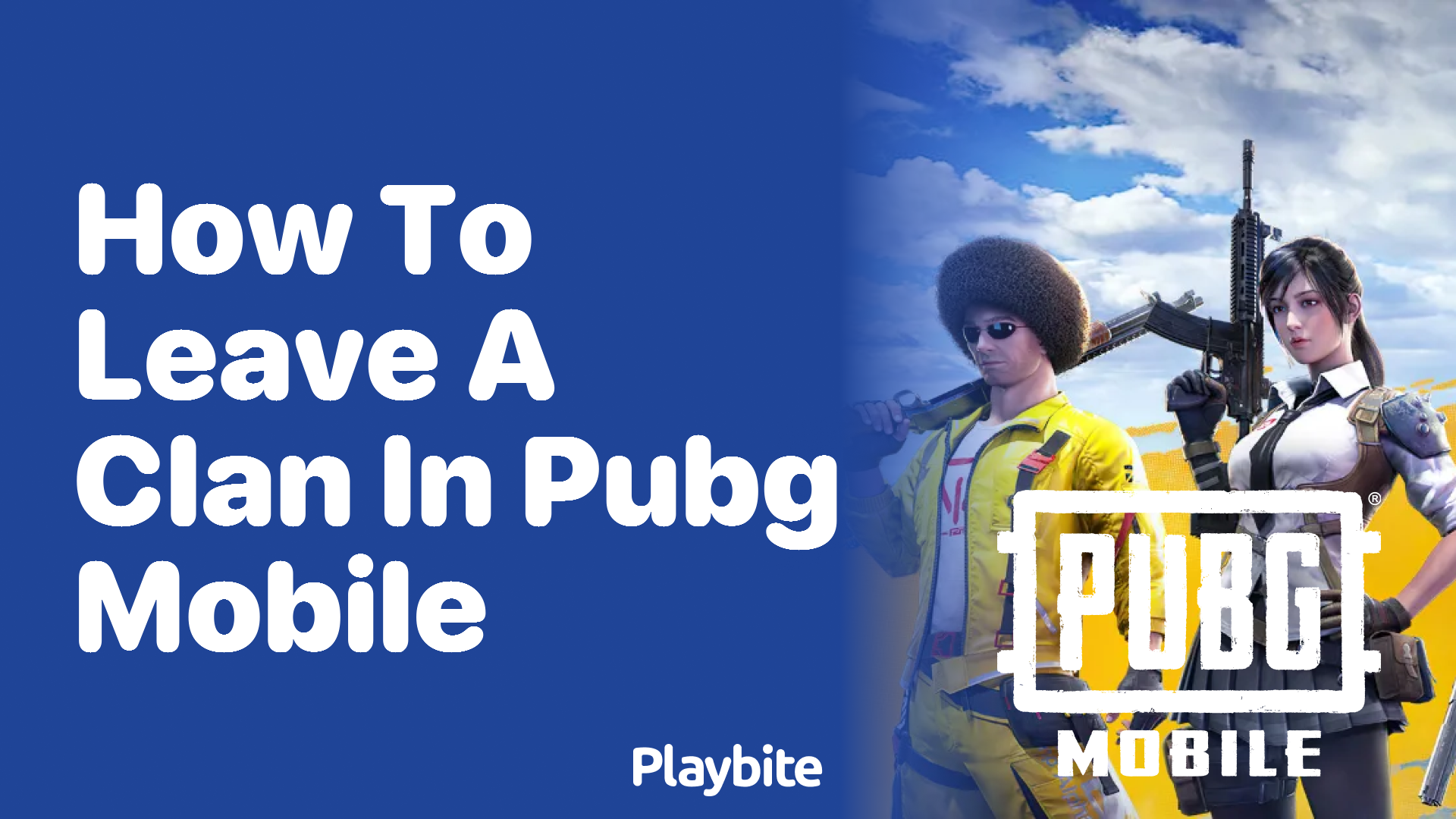 How to Leave a Clan in PUBG Mobile: A Quick Guide