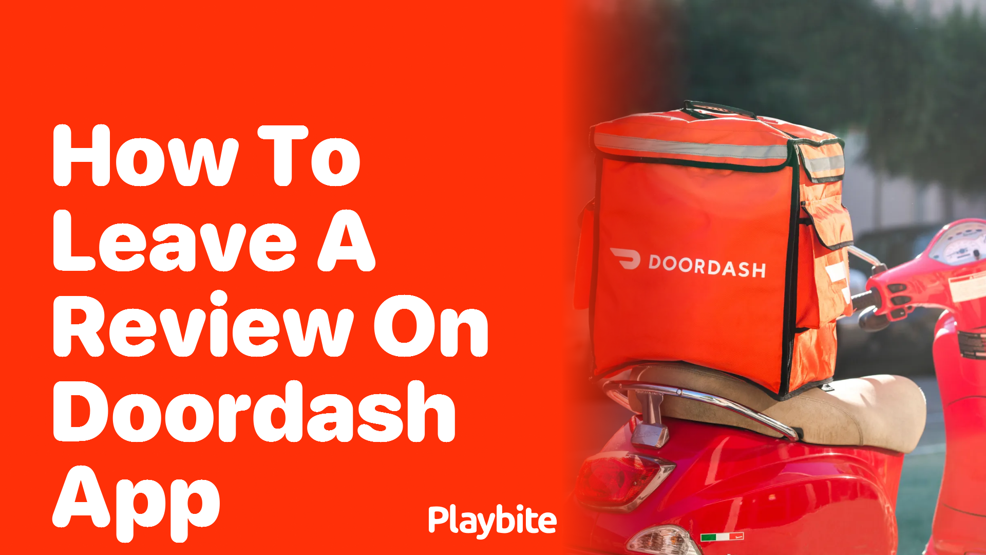How to Leave a Review on the DoorDash App