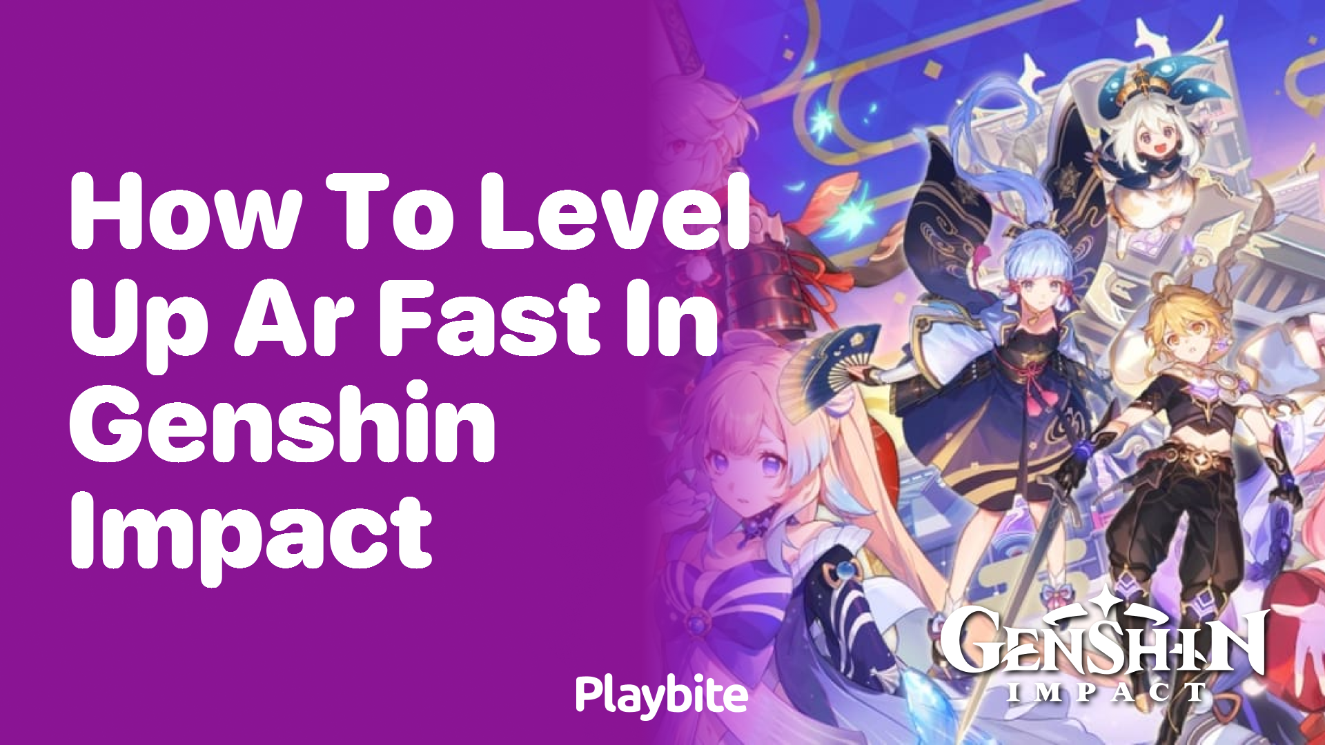 How to Level Up Adventure Rank Fast in Genshin Impact