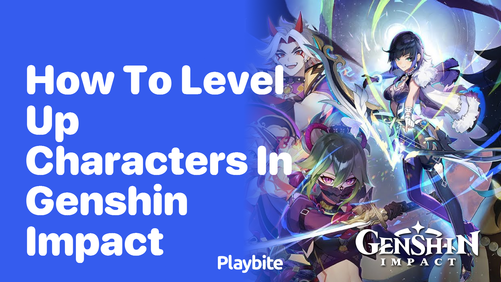 How to Level Up Characters in Genshin Impact