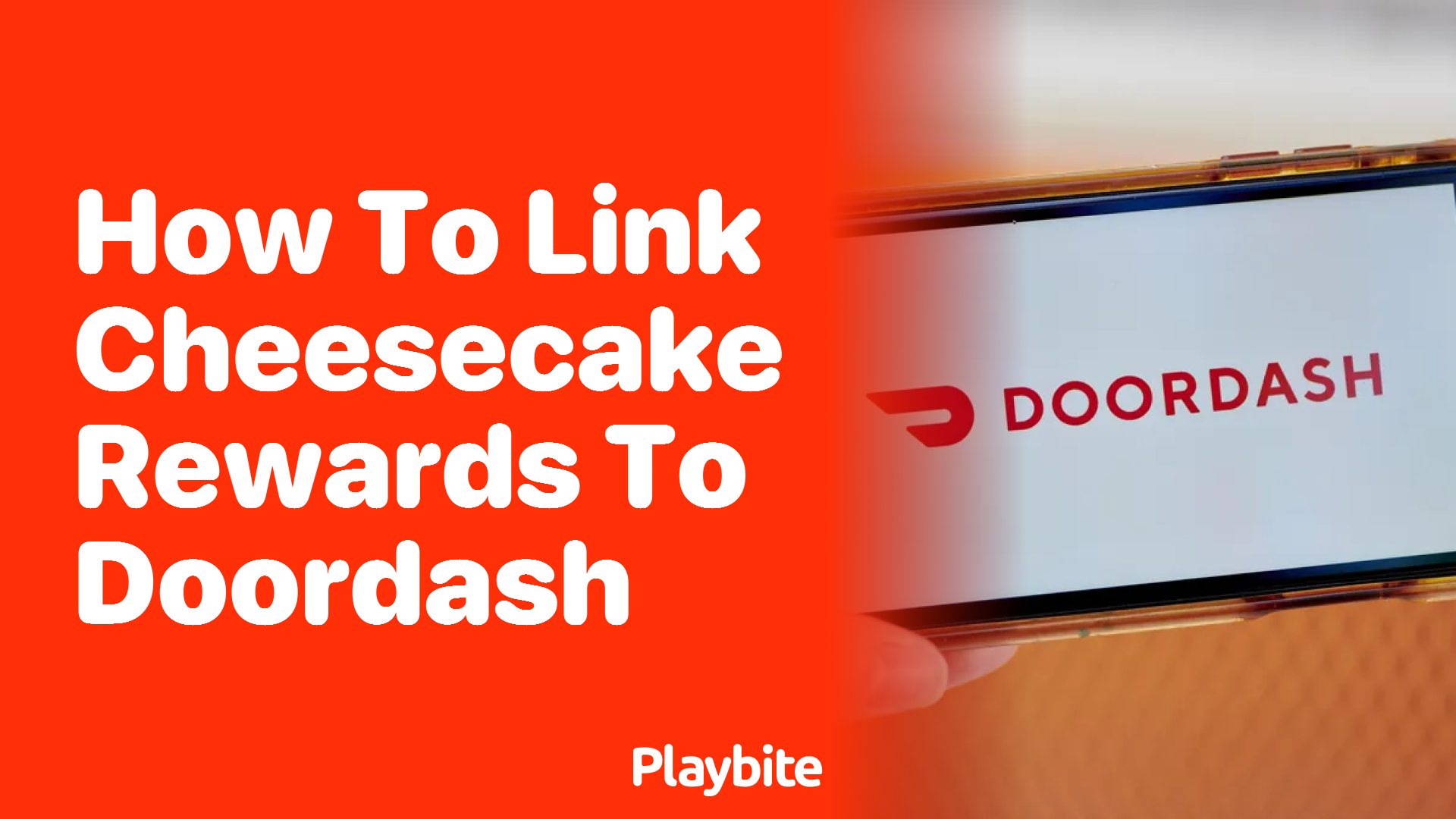 How to Link Cheesecake Rewards to DoorDash