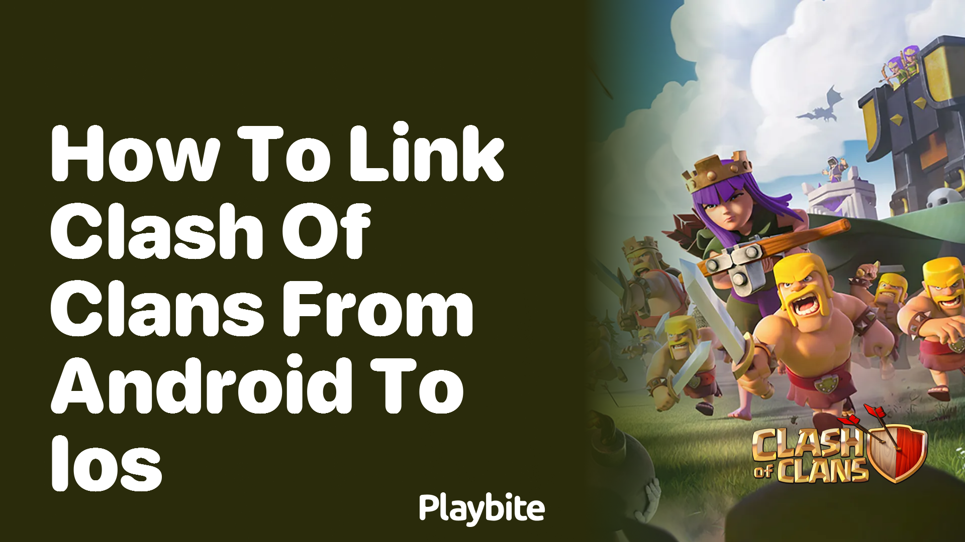 How to Link Clash of Clans From Android to iOS