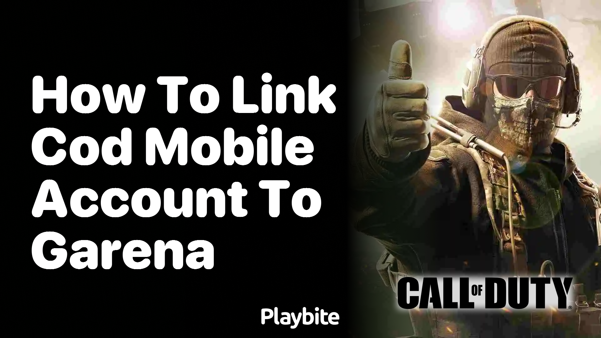 How to Link Your COD Mobile Account to Garena