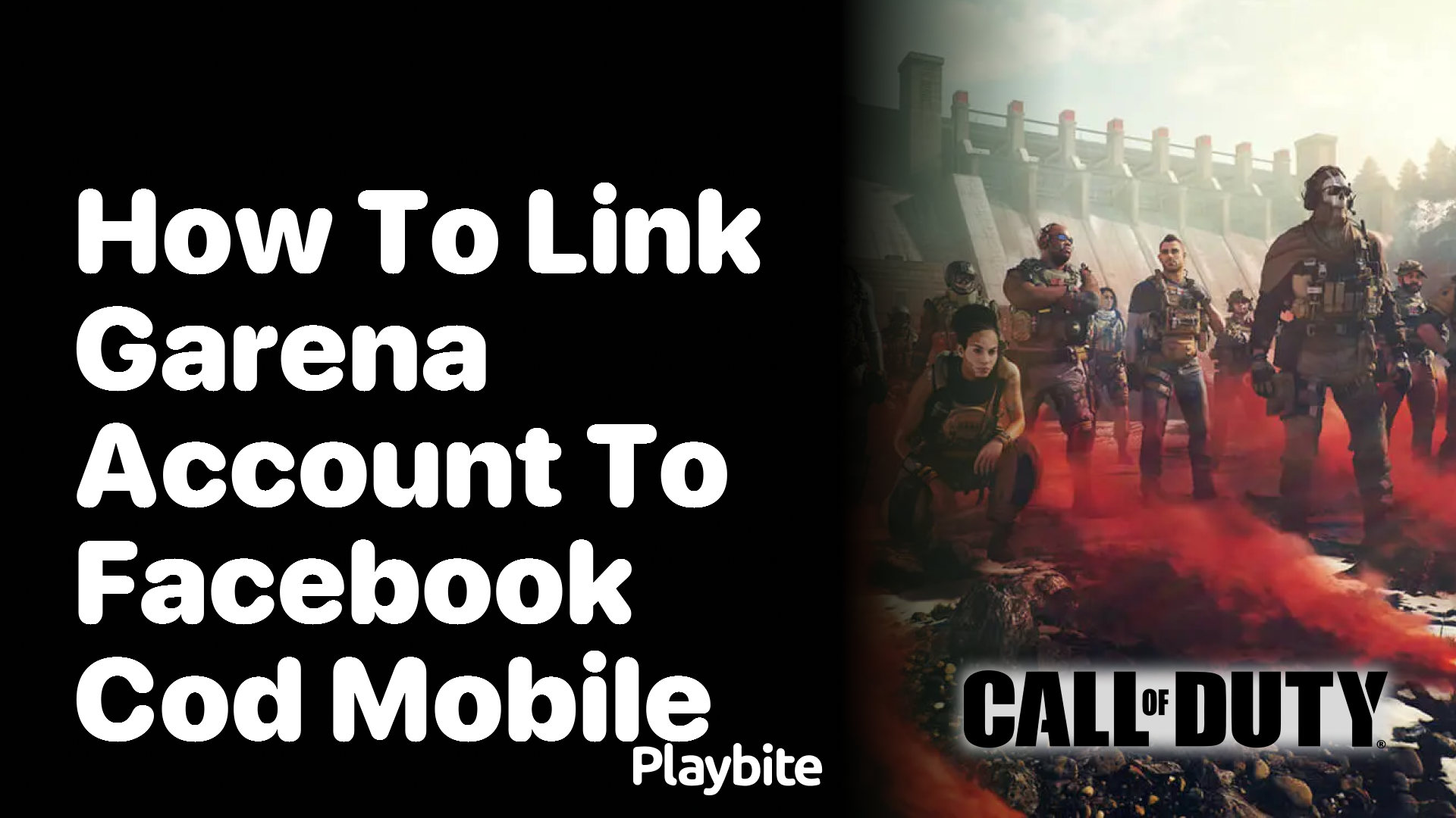 How to Link Garena Account to Facebook in COD Mobile Playbite