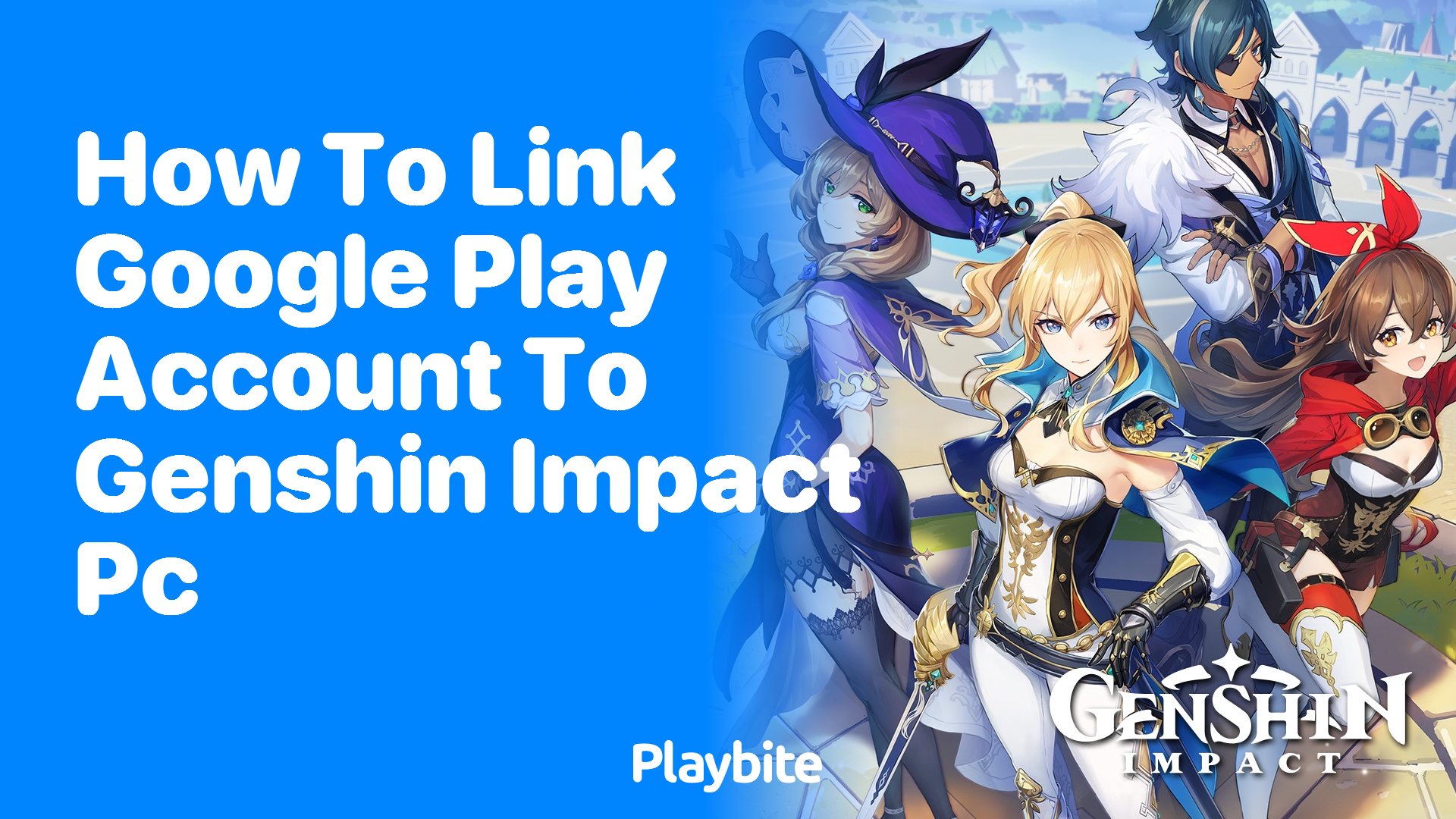 How to Link Your Google Play Account to Genshin Impact on PC