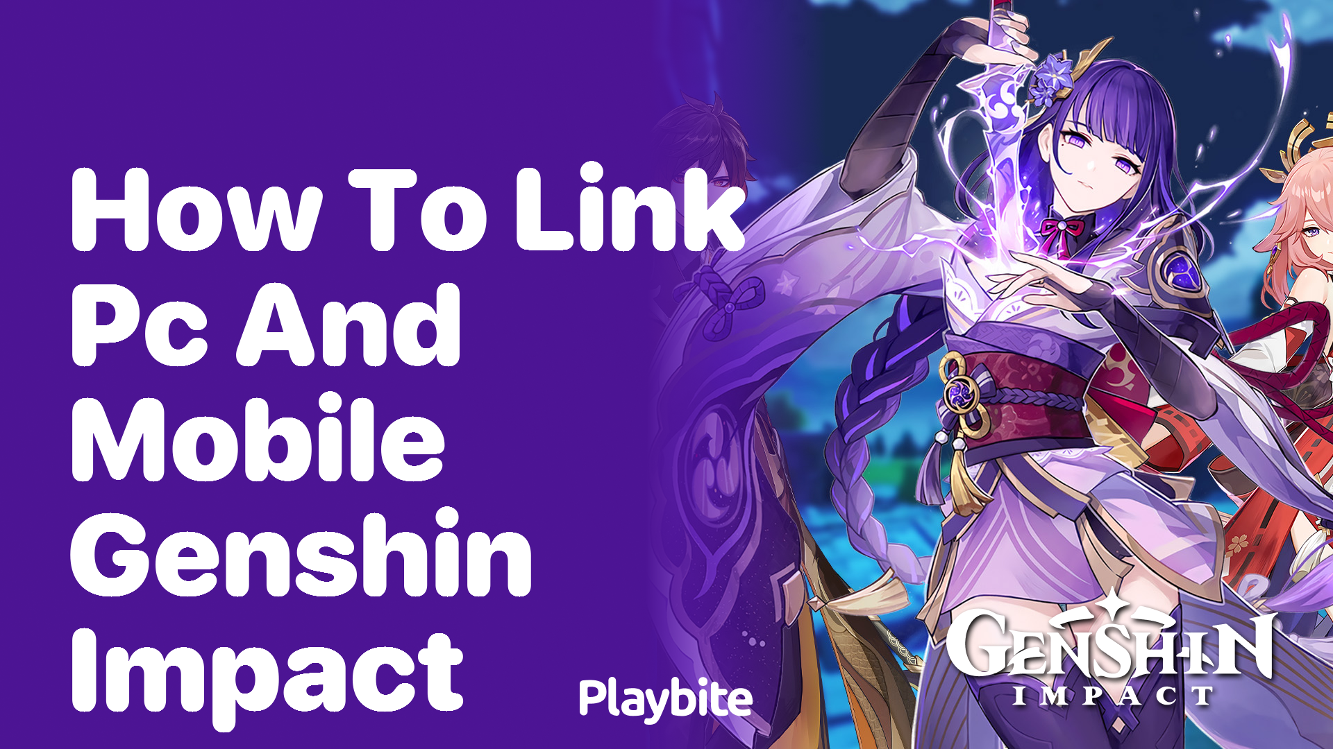 How to Link PC and Mobile Versions of Genshin Impact