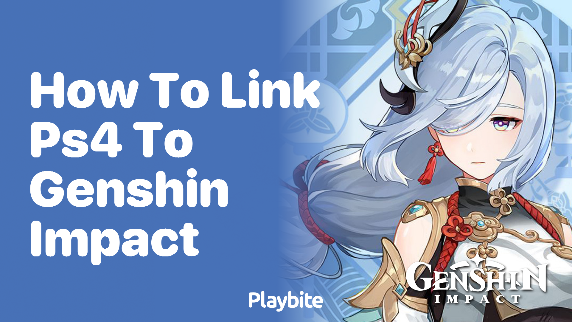 How to Link PS4 to Genshin Impact