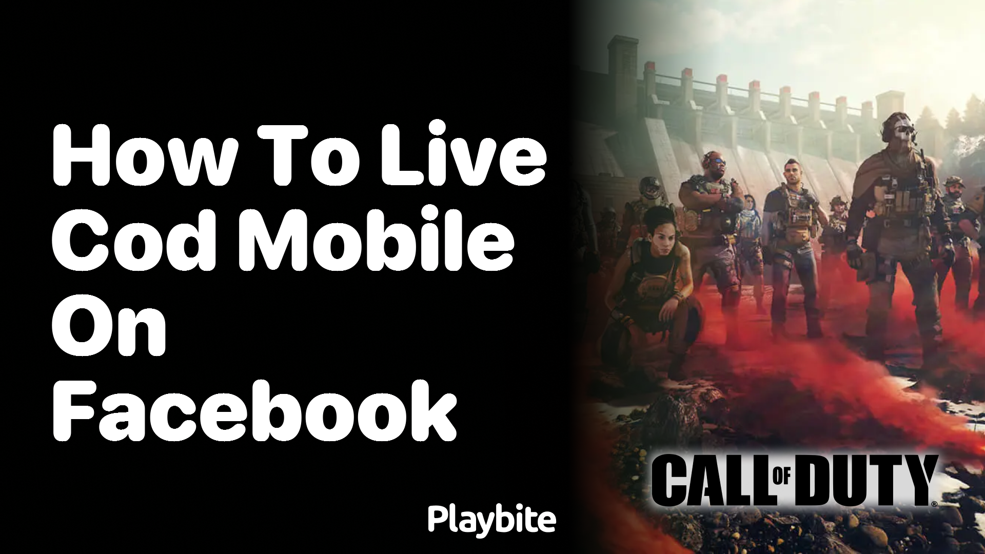 How to Live Stream Call of Duty Mobile on Facebook