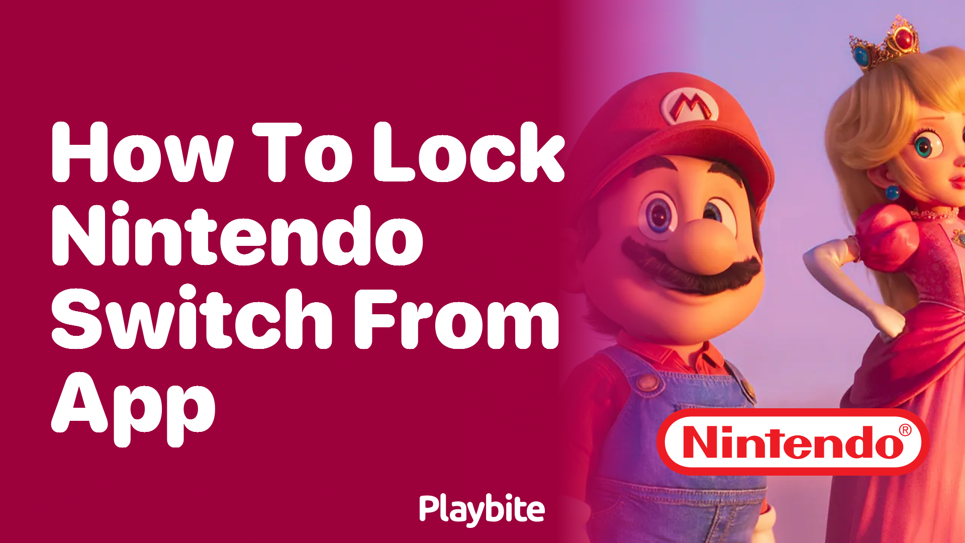 How to Lock Your Nintendo Switch from an App