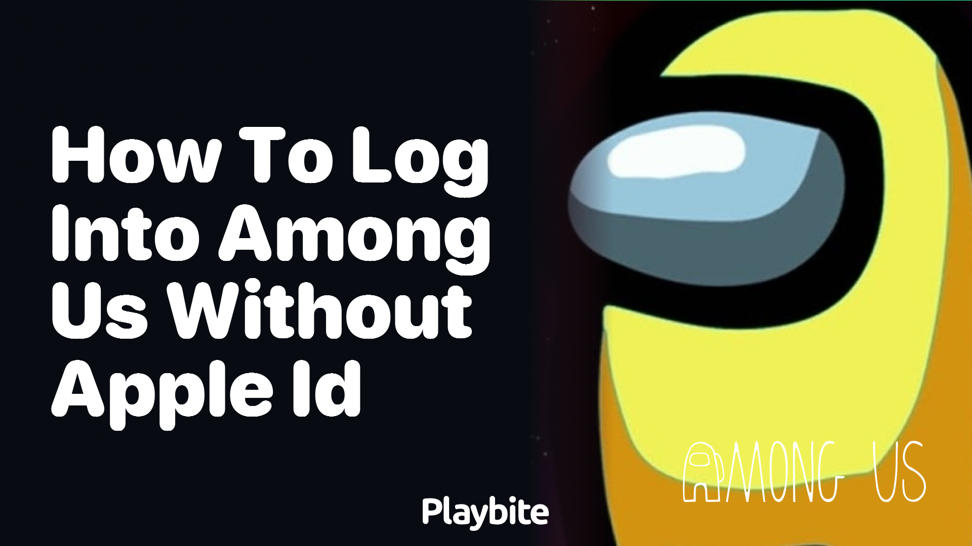 How to Log into Among Us Without Apple ID