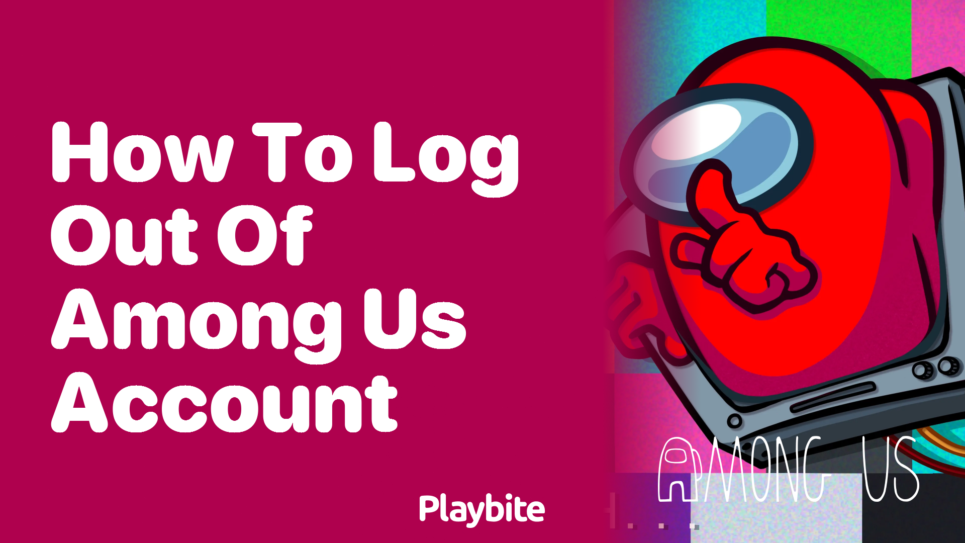 How to Log Out of Your Among Us Account