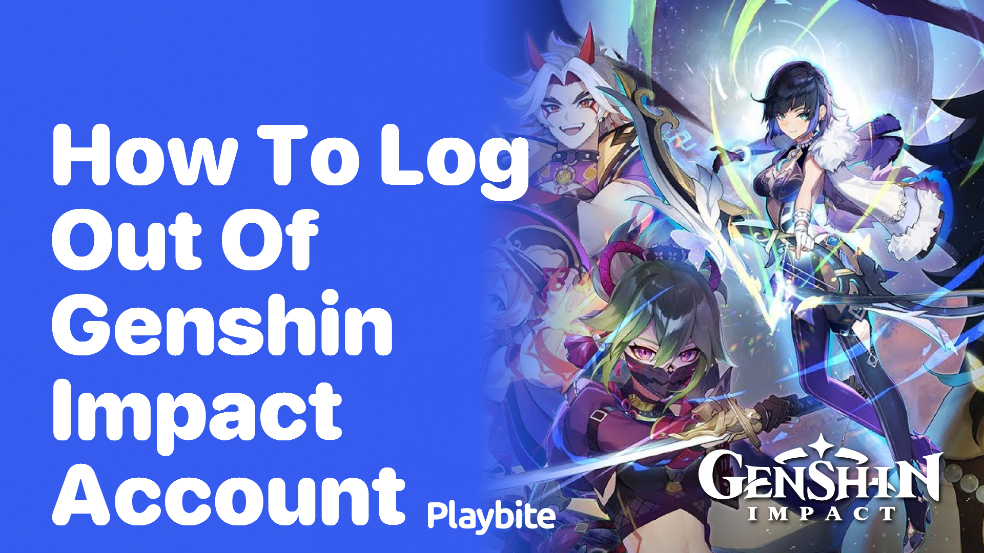 How to Log Out of Your Genshin Impact Account