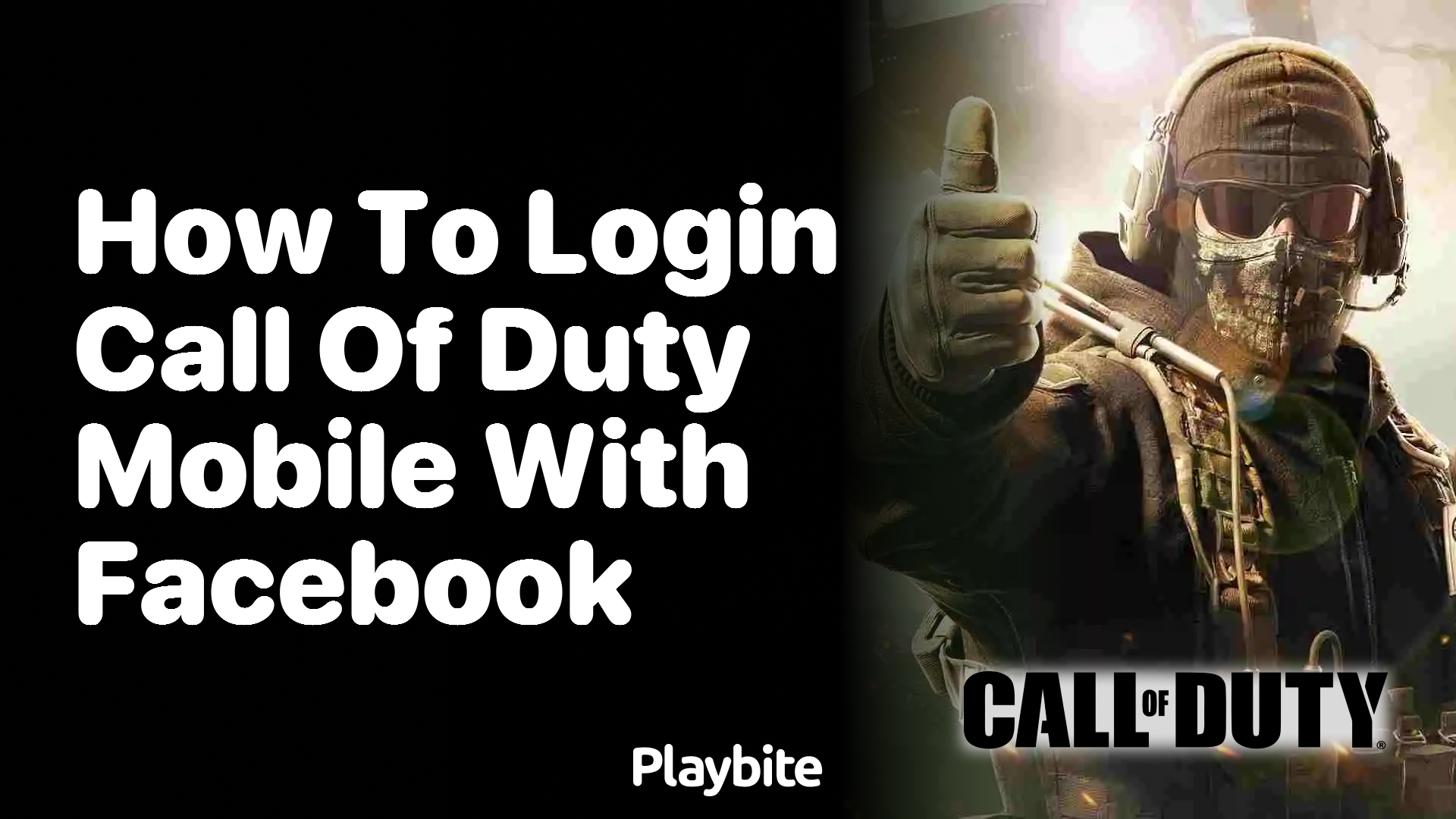 How to Log in to Call of Duty Mobile with Facebook