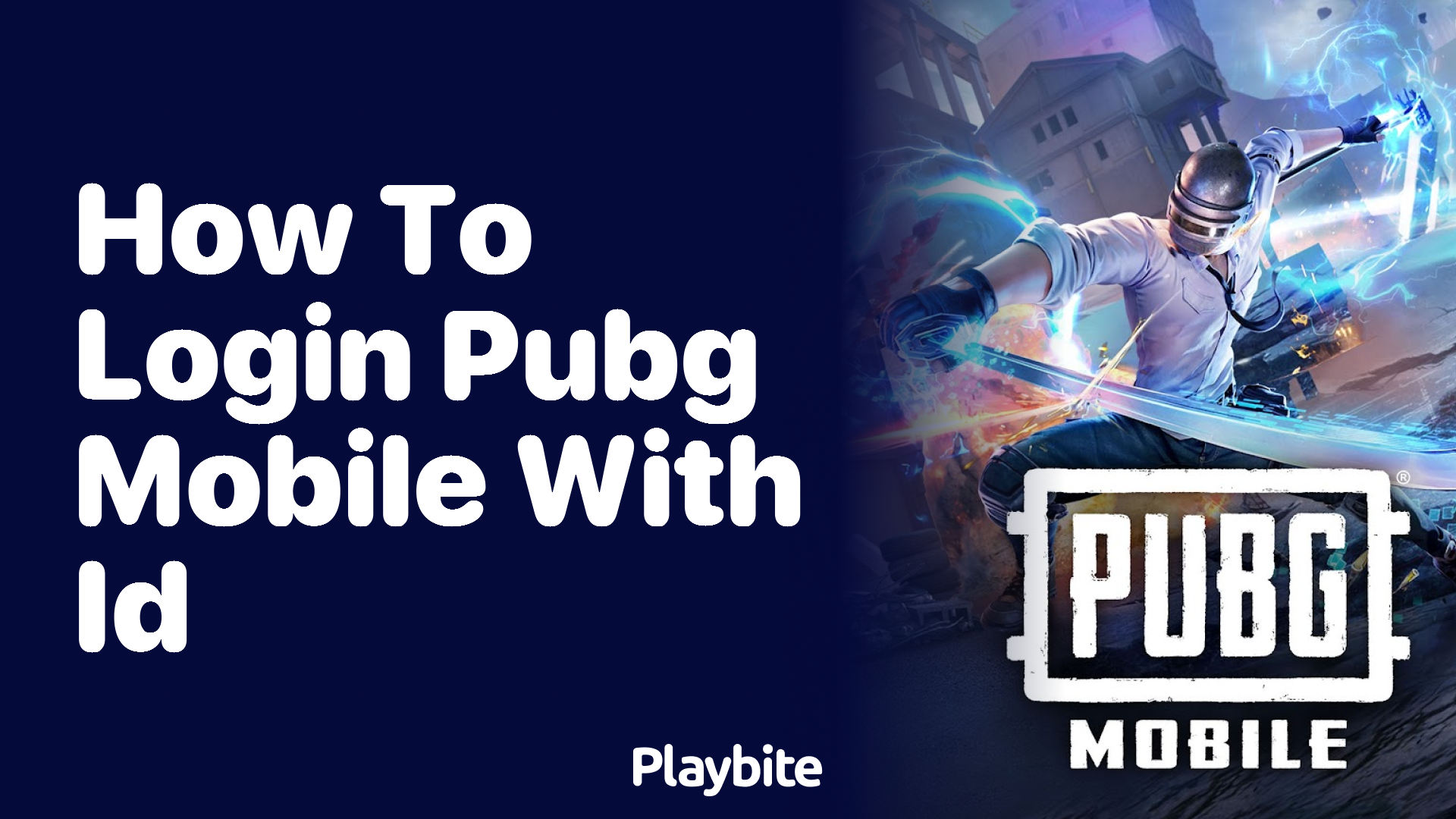 How to Login to PUBG Mobile Using Your ID