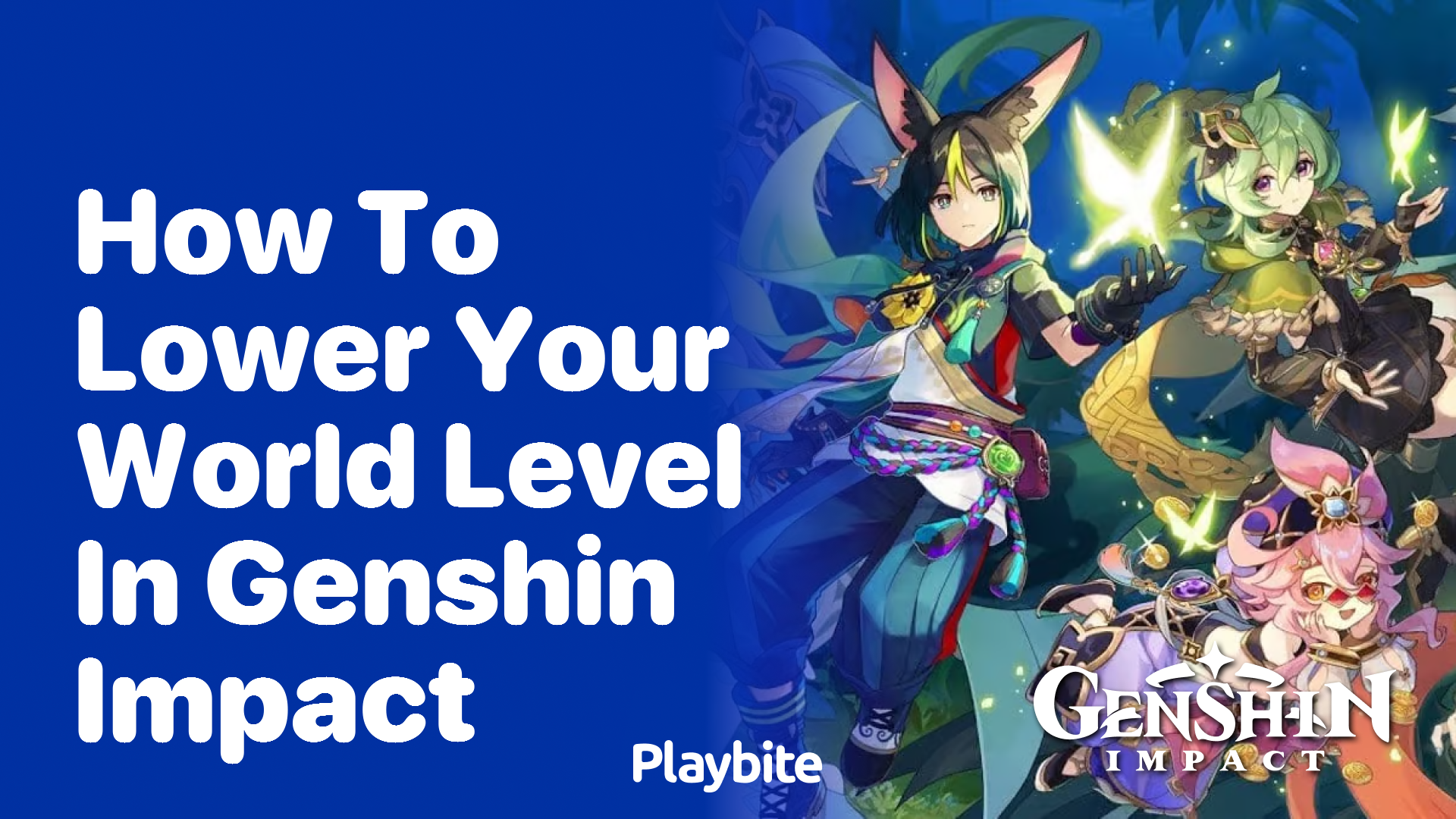 How to Lower Your World Level in Genshin Impact