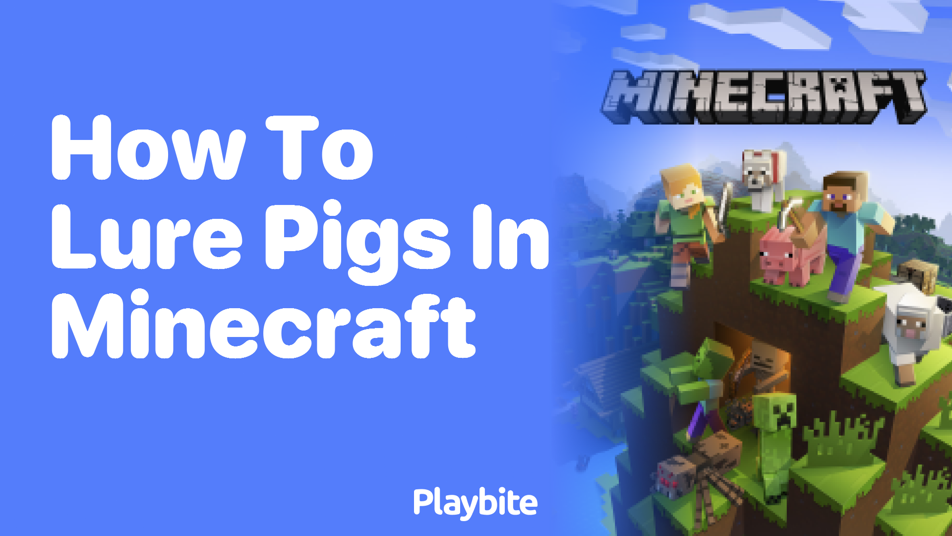 How to Lure Pigs in Minecraft: A Fun Guide