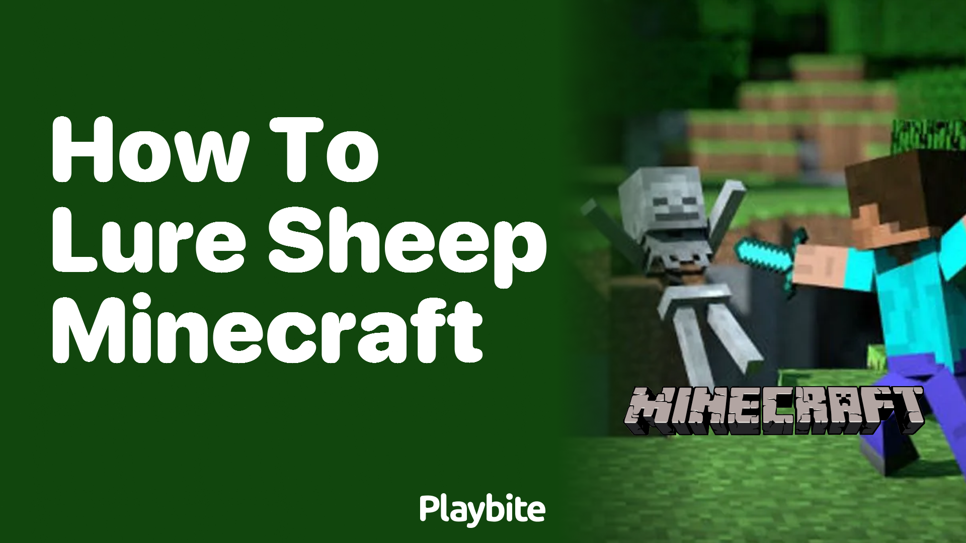 How to Lure Sheep in Minecraft
