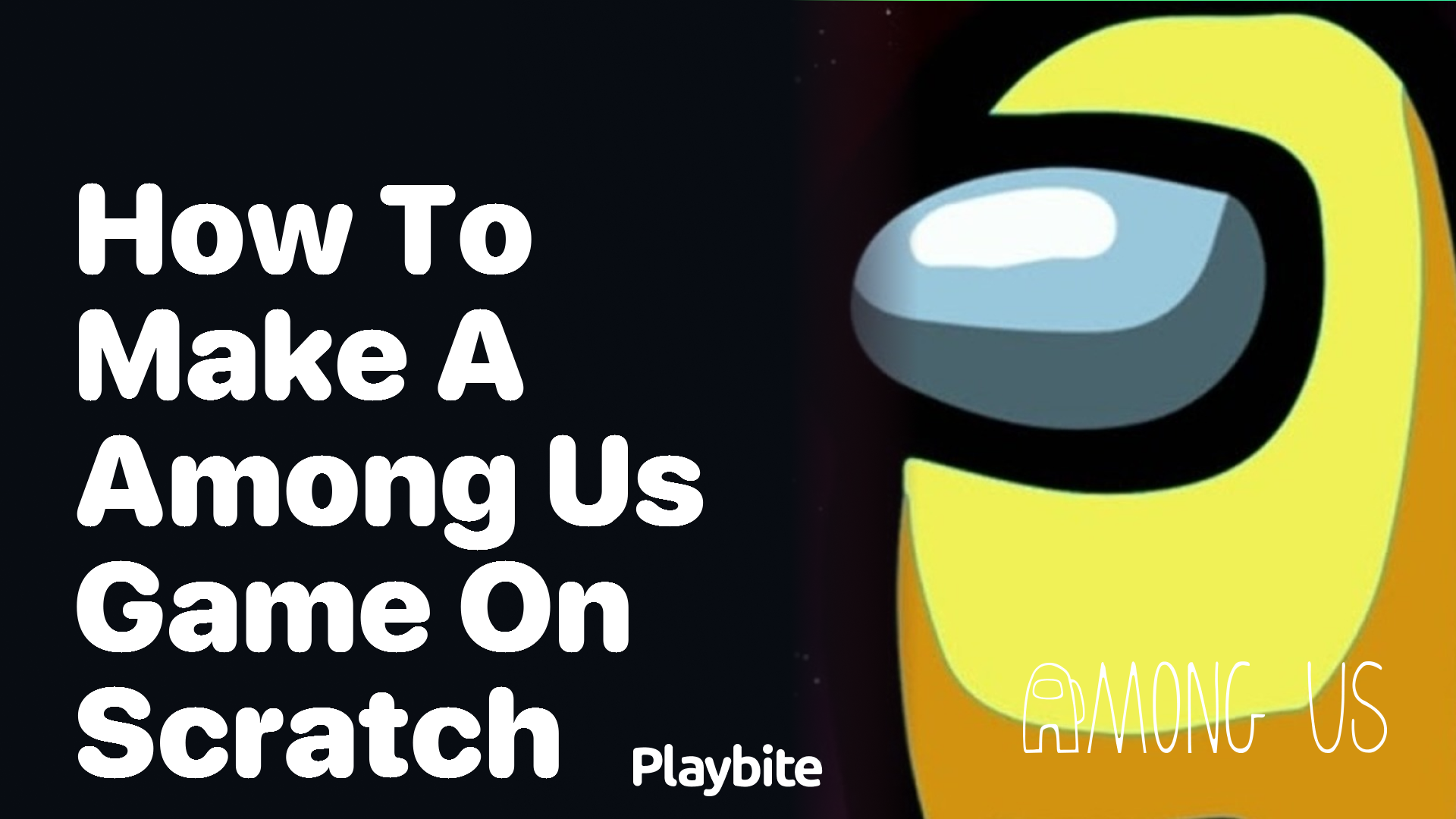 How to Make an Among Us Game on Scratch