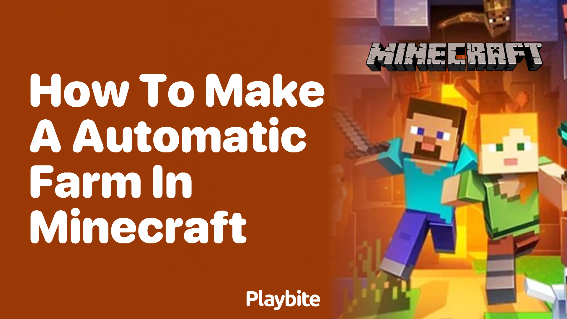 How to Make an Automatic Farm in Minecraft