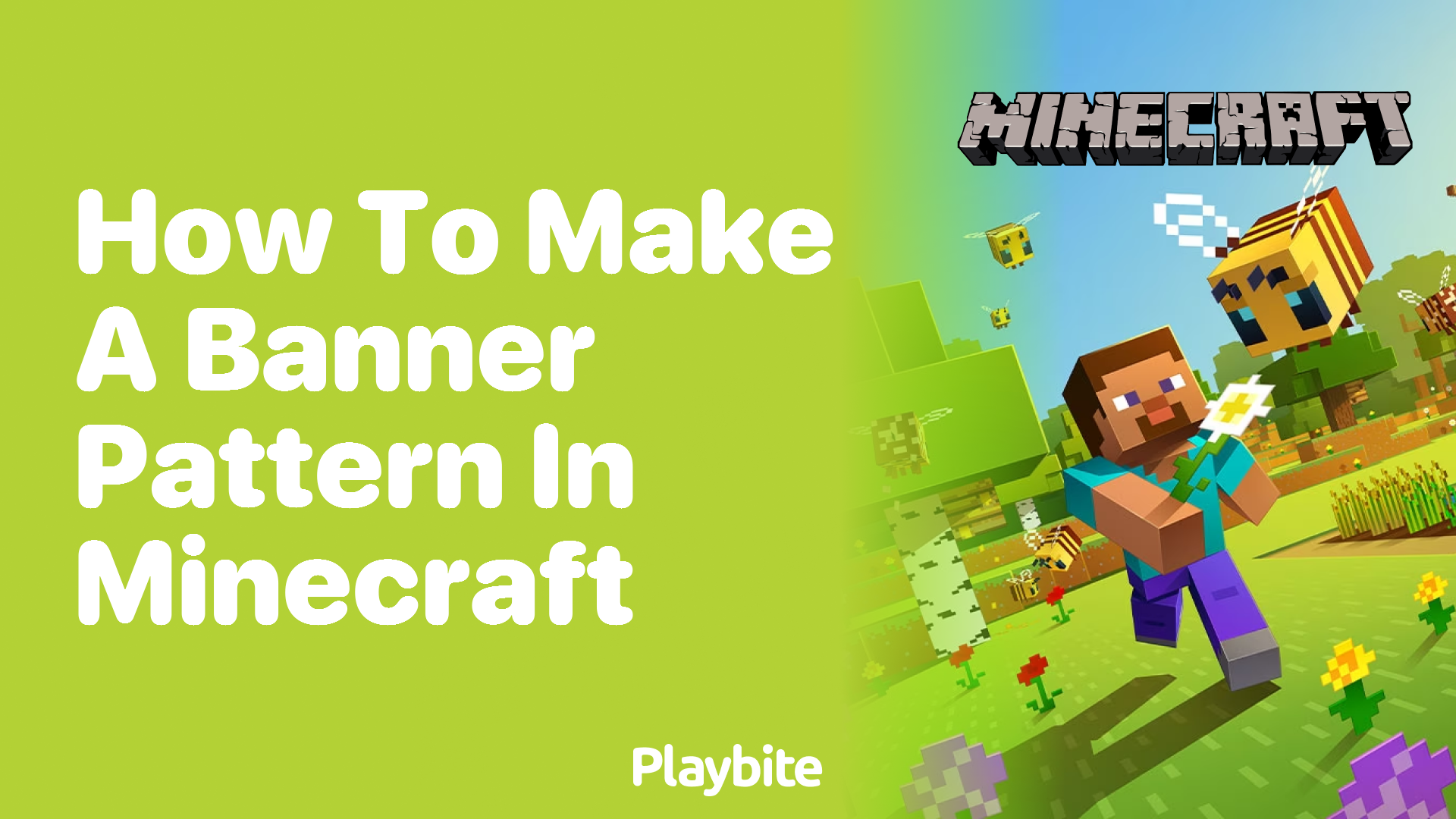 How to Make a Banner Pattern in Minecraft