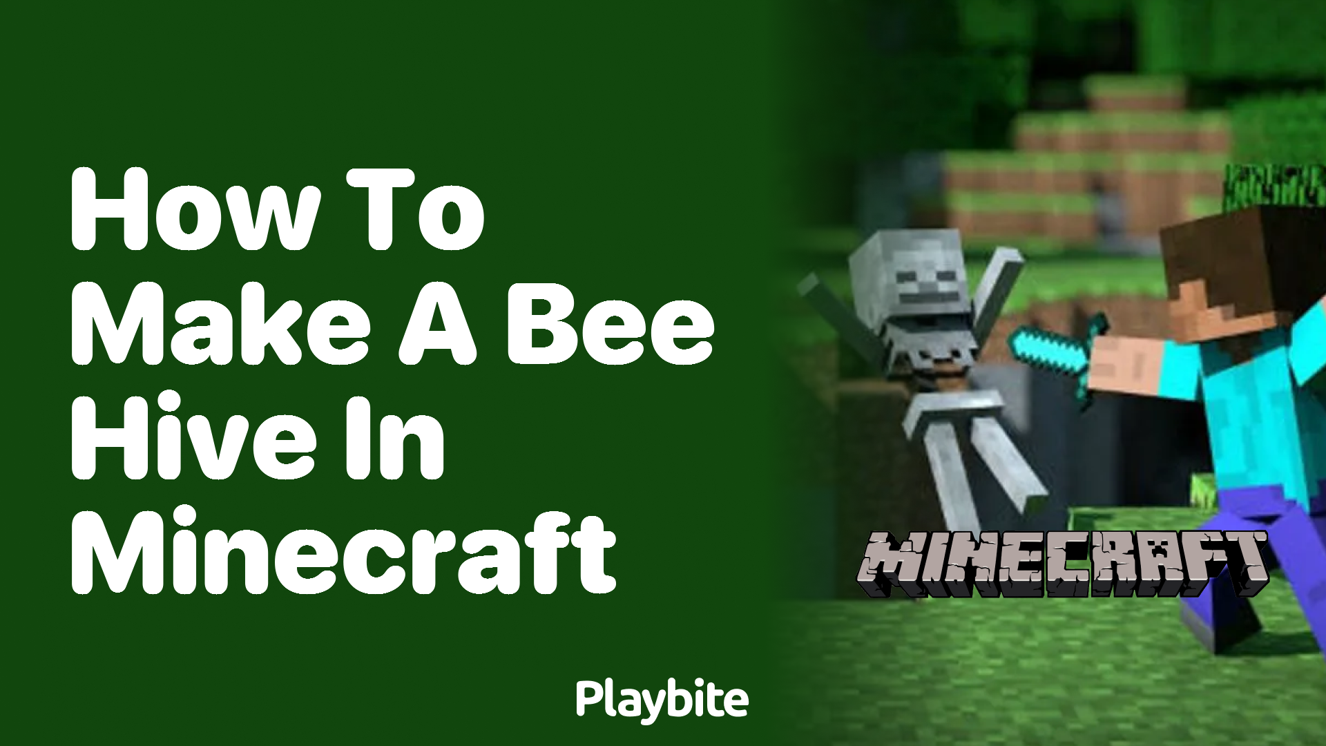 How to Make a Bee Hive in Minecraft: An Easy Guide