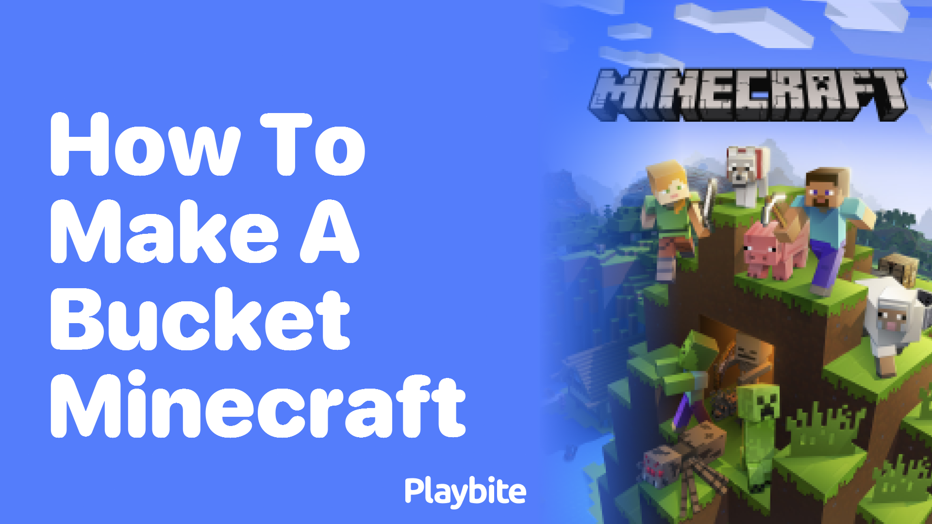 How to Make a Bucket in Minecraft: A Simple Guide