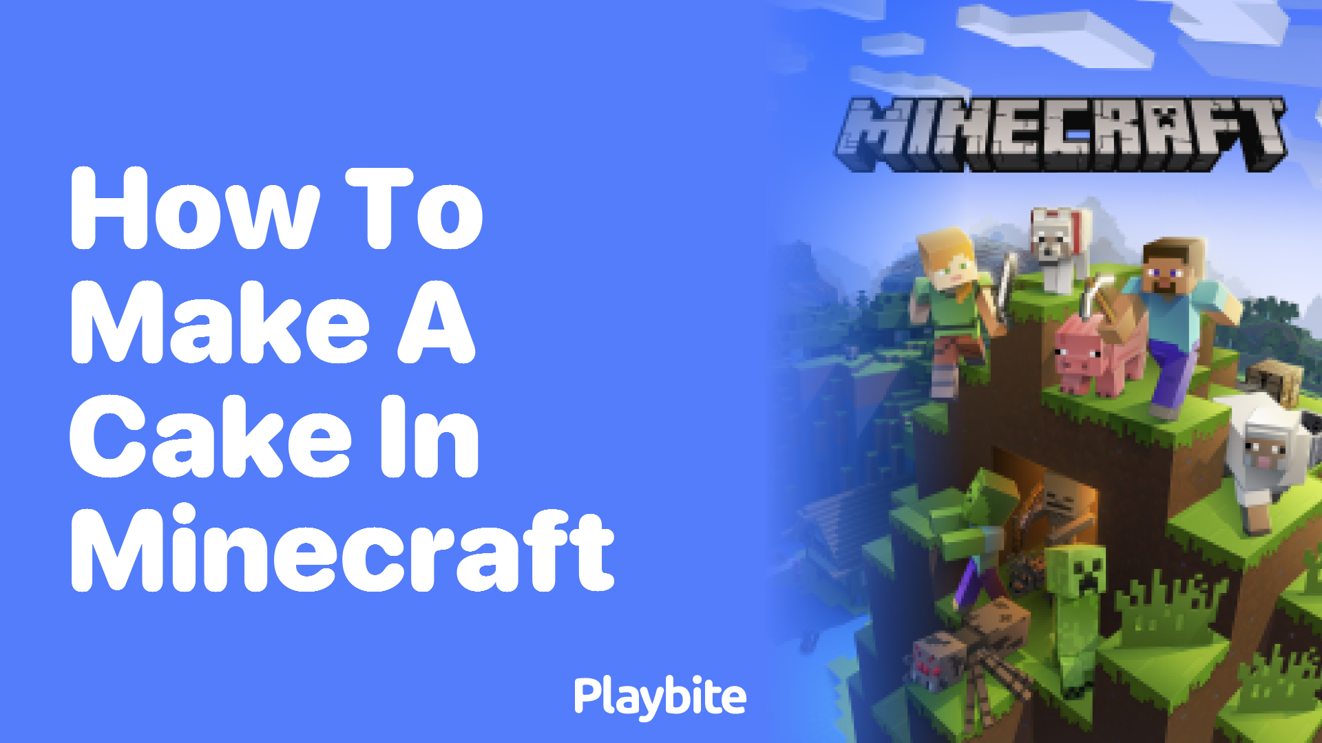 How to Make a Cake in Minecraft: A Delicious Guide
