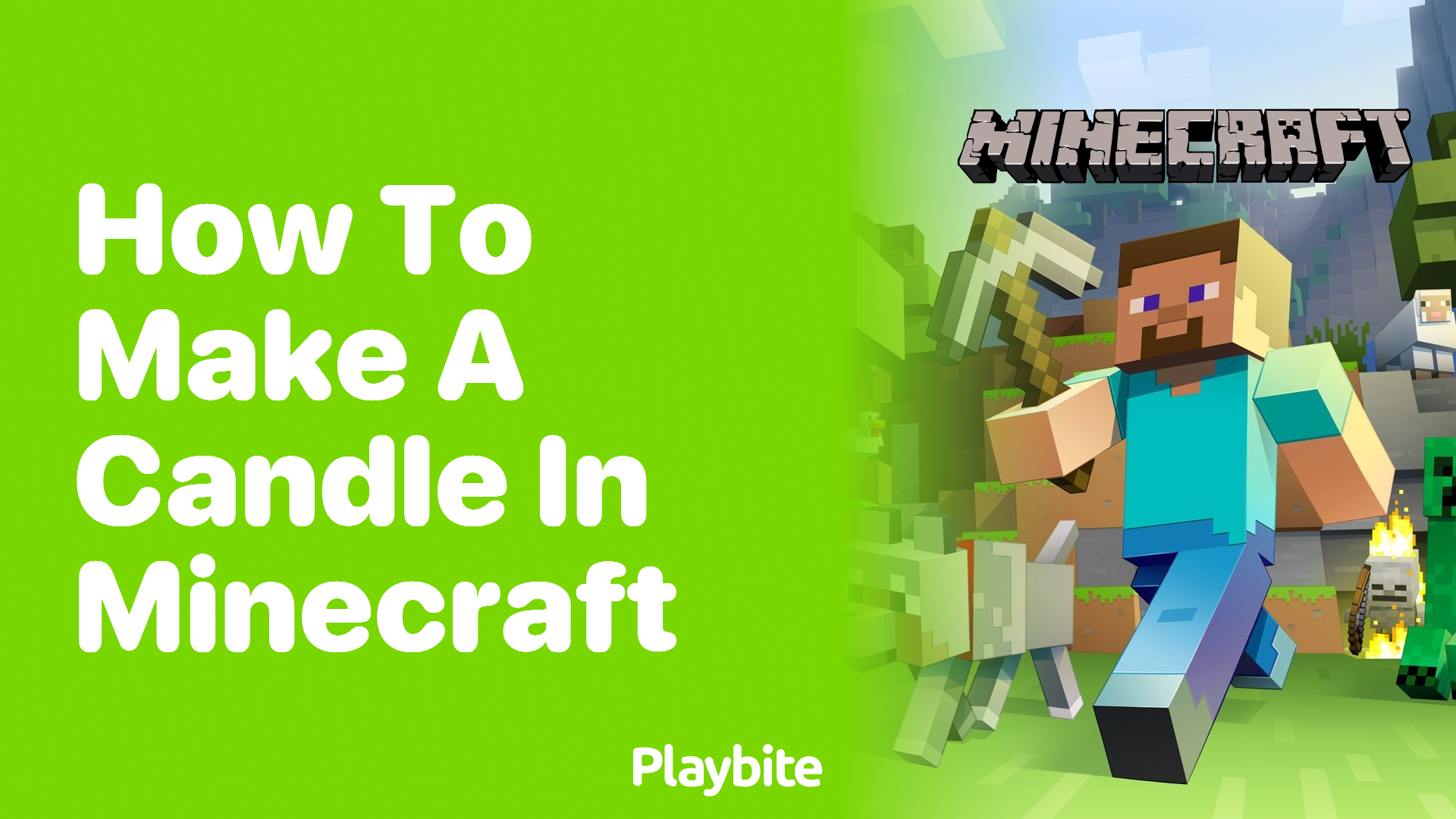 How to Make a Candle in Minecraft