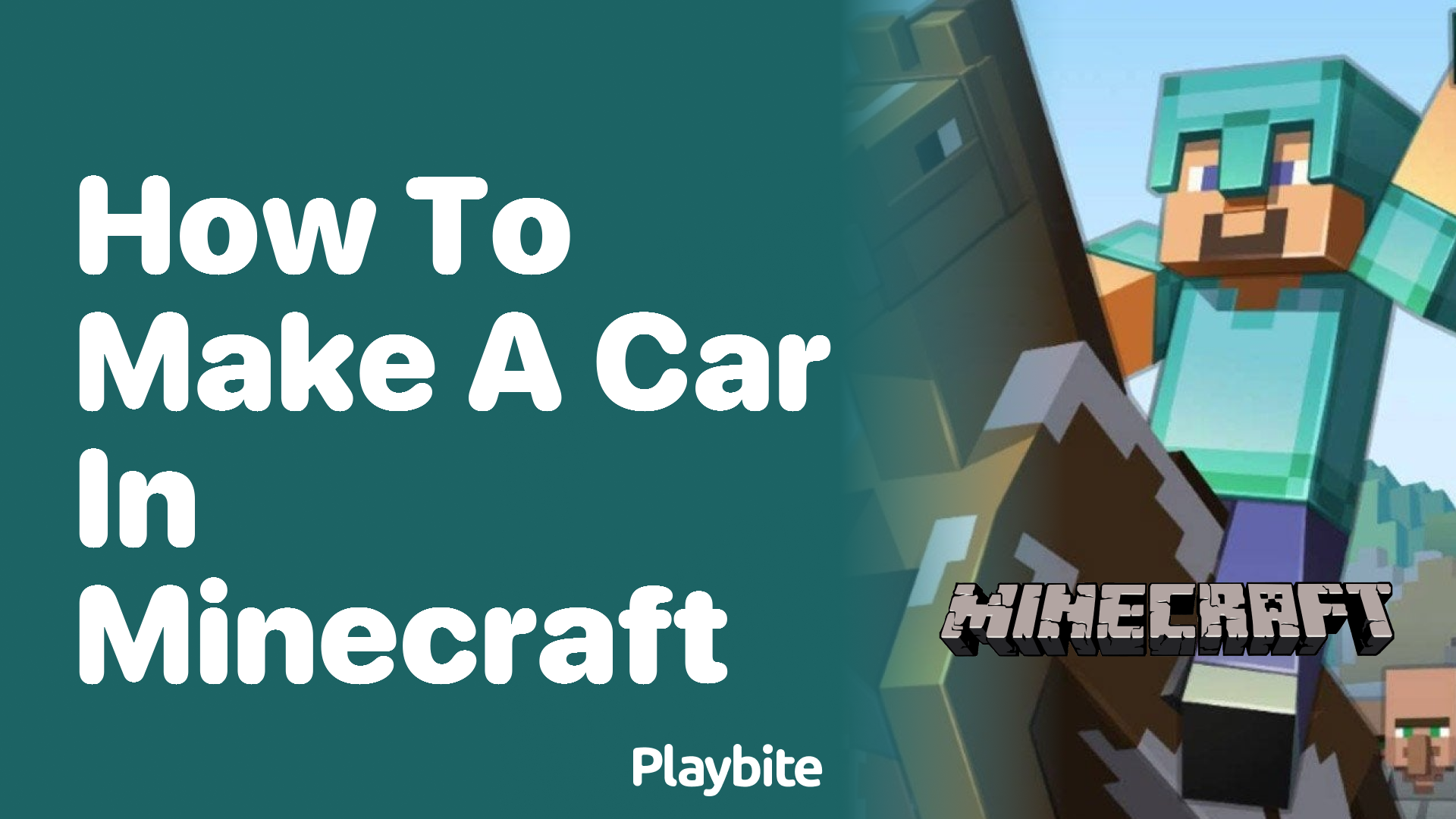How to Make a Car in Minecraft