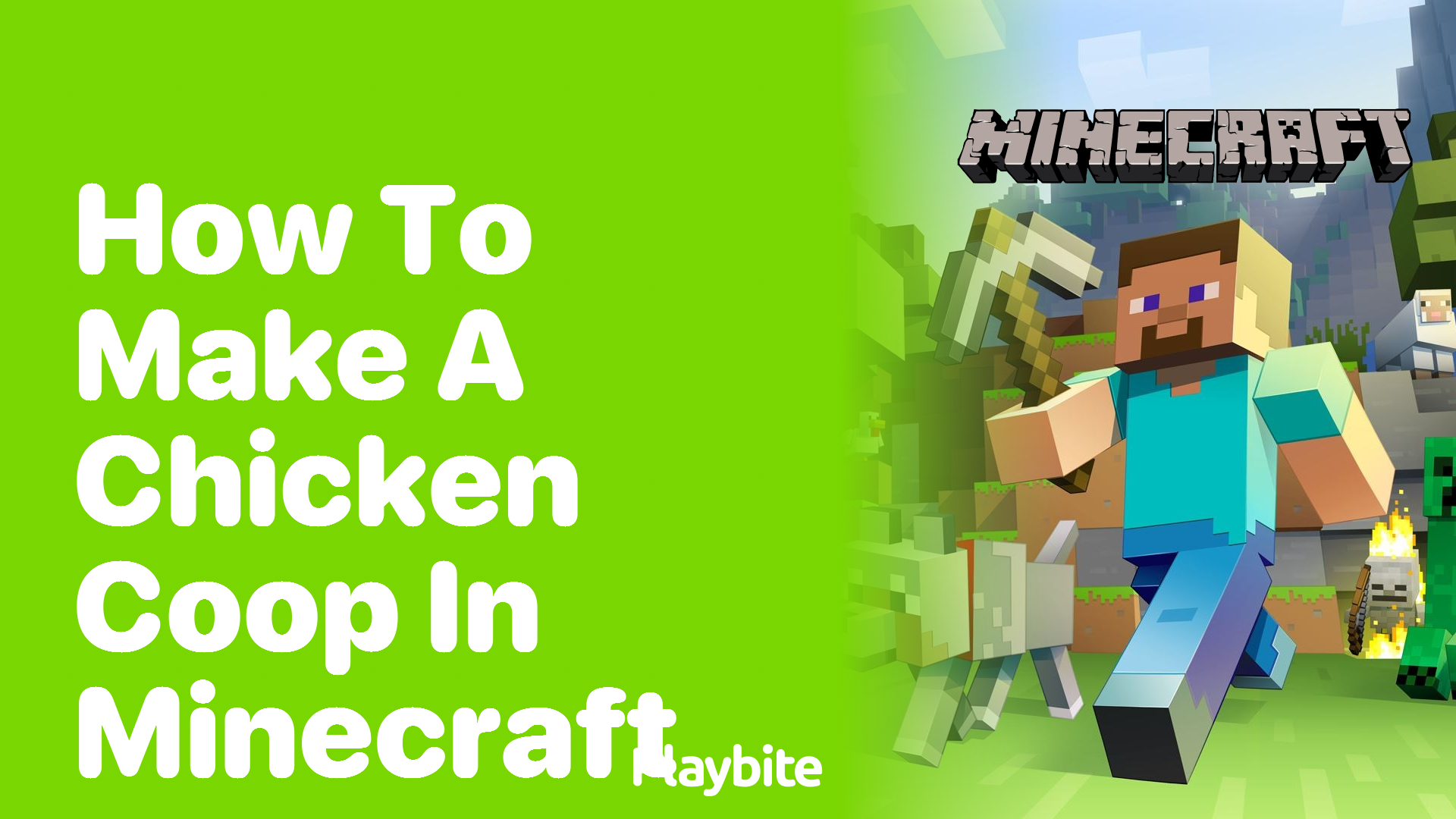 How to Make a Chicken Coop in Minecraft