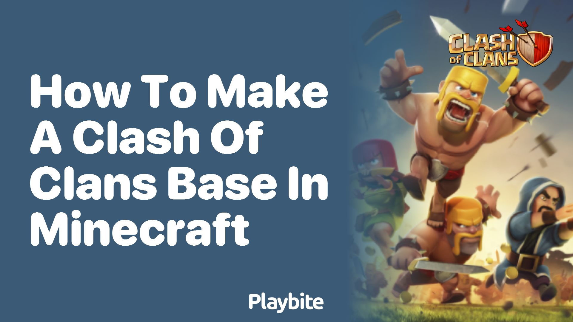 How to Make a Clash of Clans Base in Minecraft