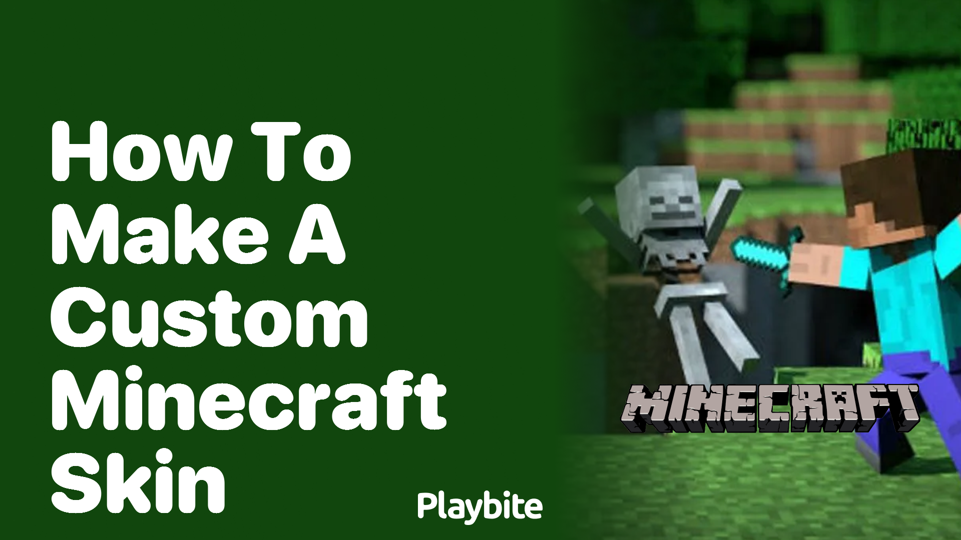 How to Make a Custom Minecraft Skin