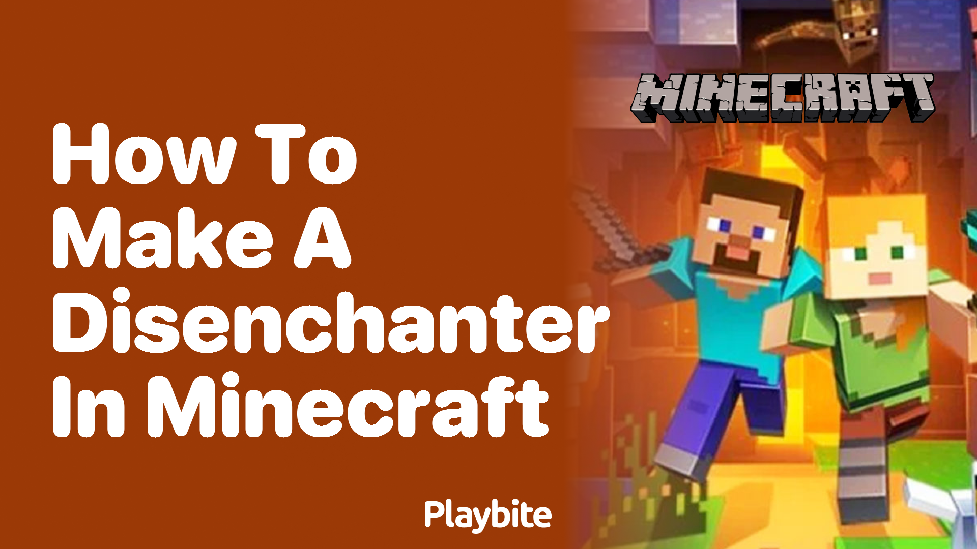 How to Make a Disenchanter in Minecraft