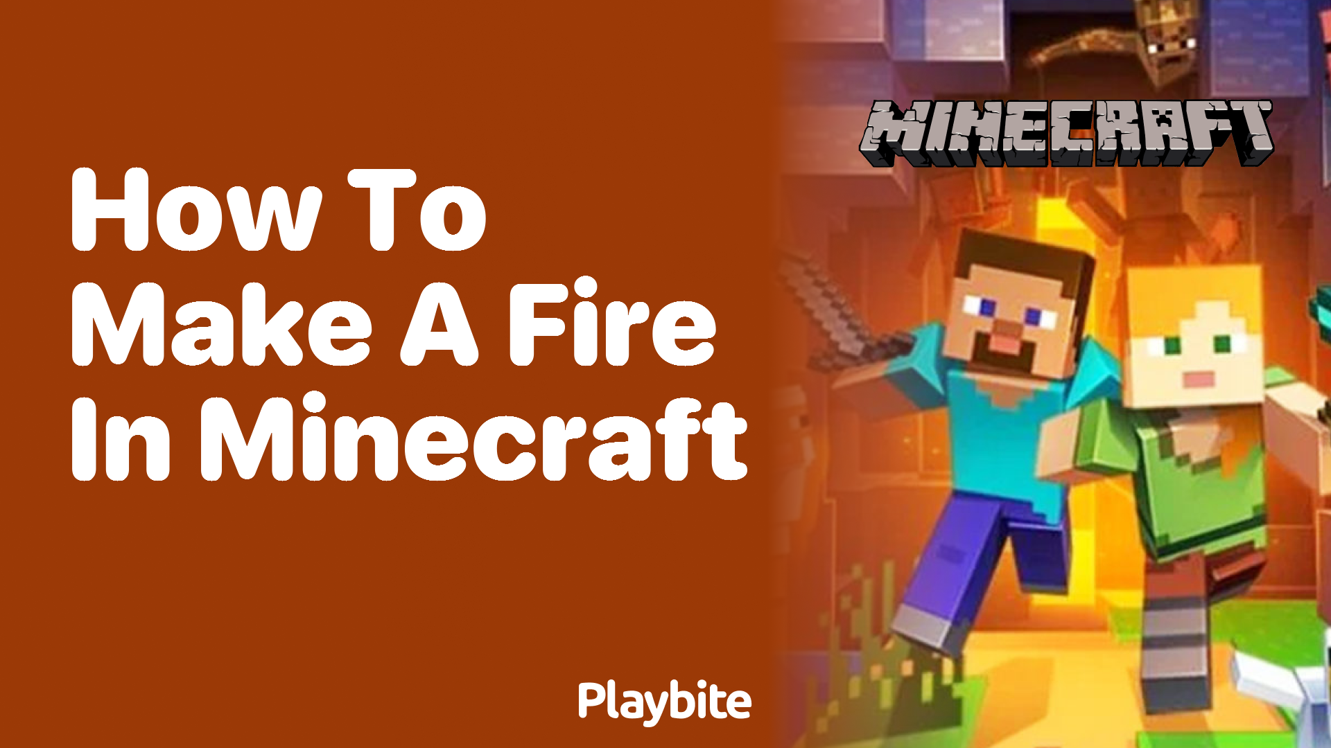 How to Make a Fire in Minecraft