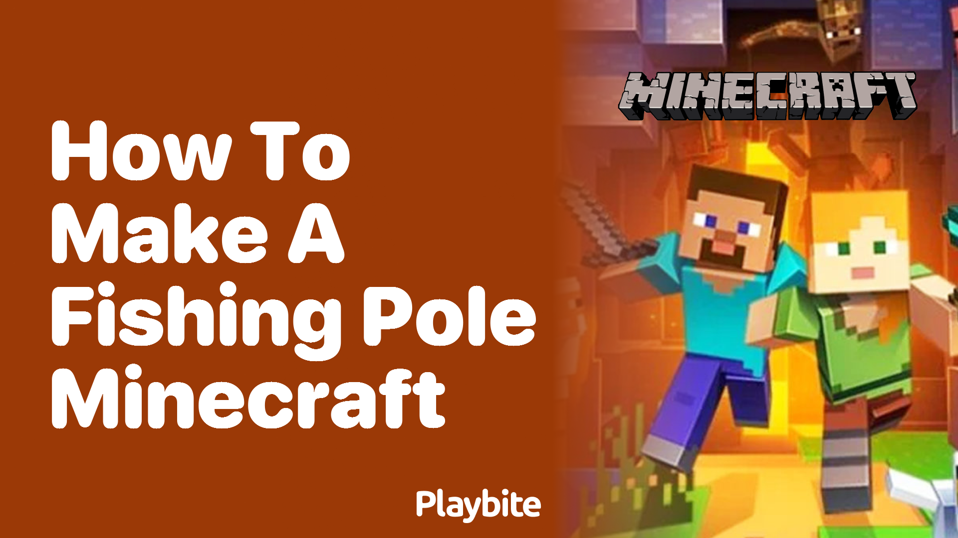 How to Make a Fishing Pole in Minecraft