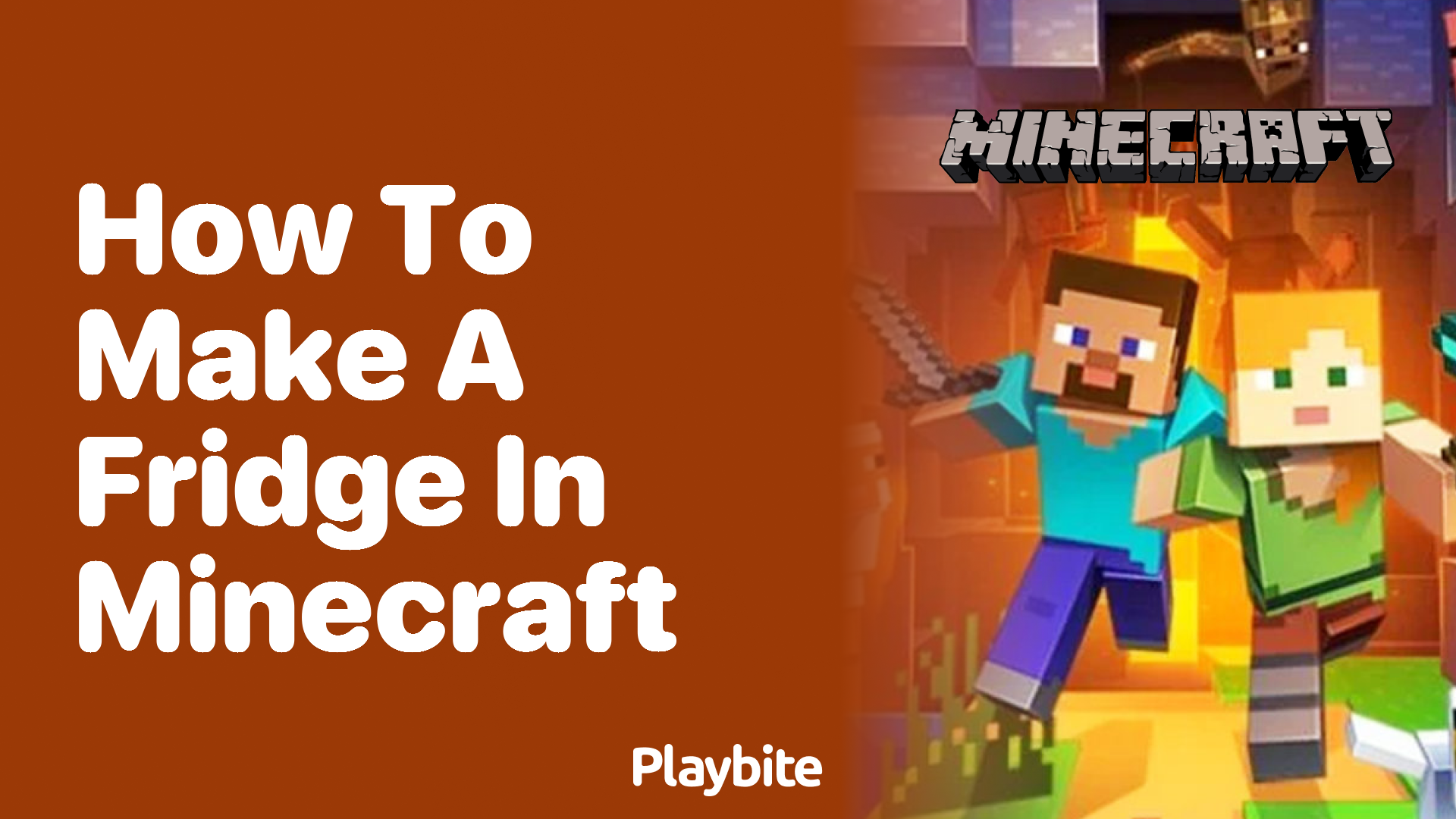 How to Make a Fridge in Minecraft Playbite