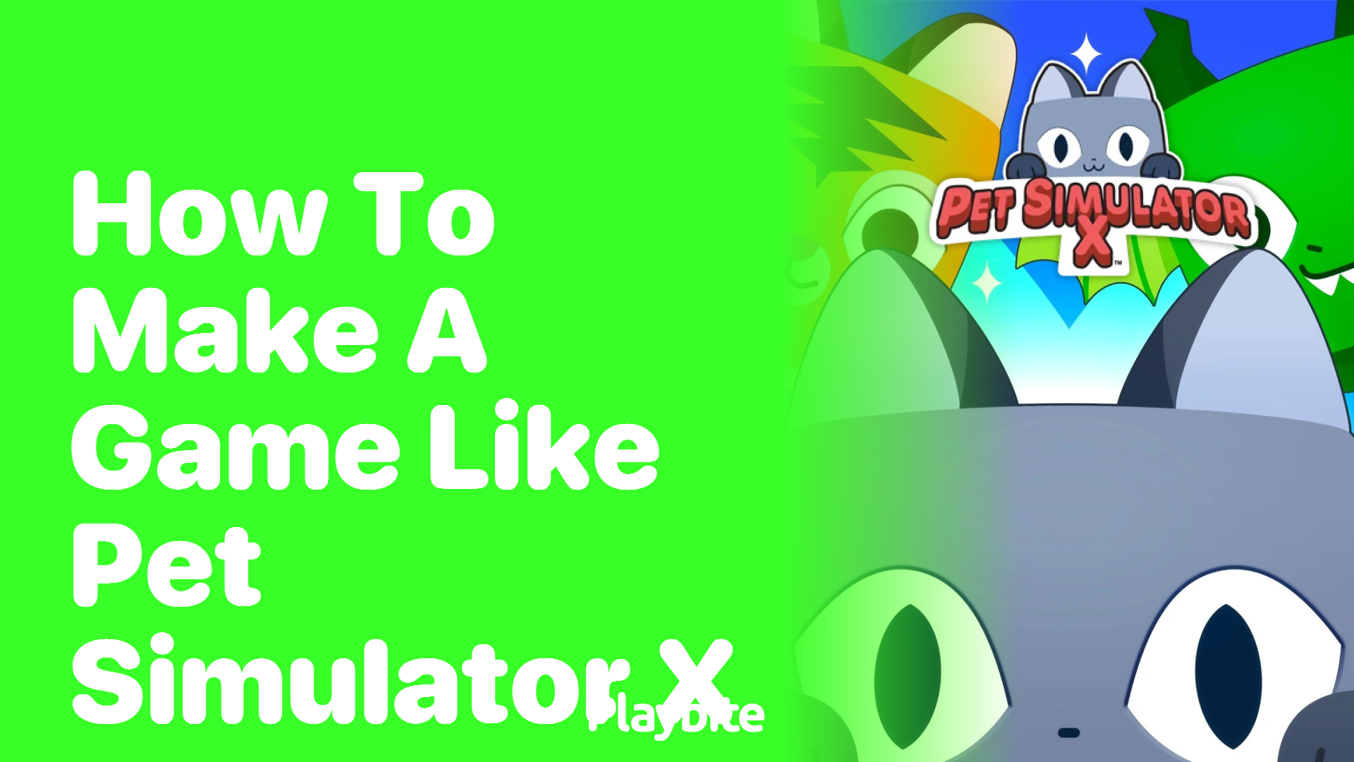 How to Make a Game Like Pet Simulator X: A Fun Guide