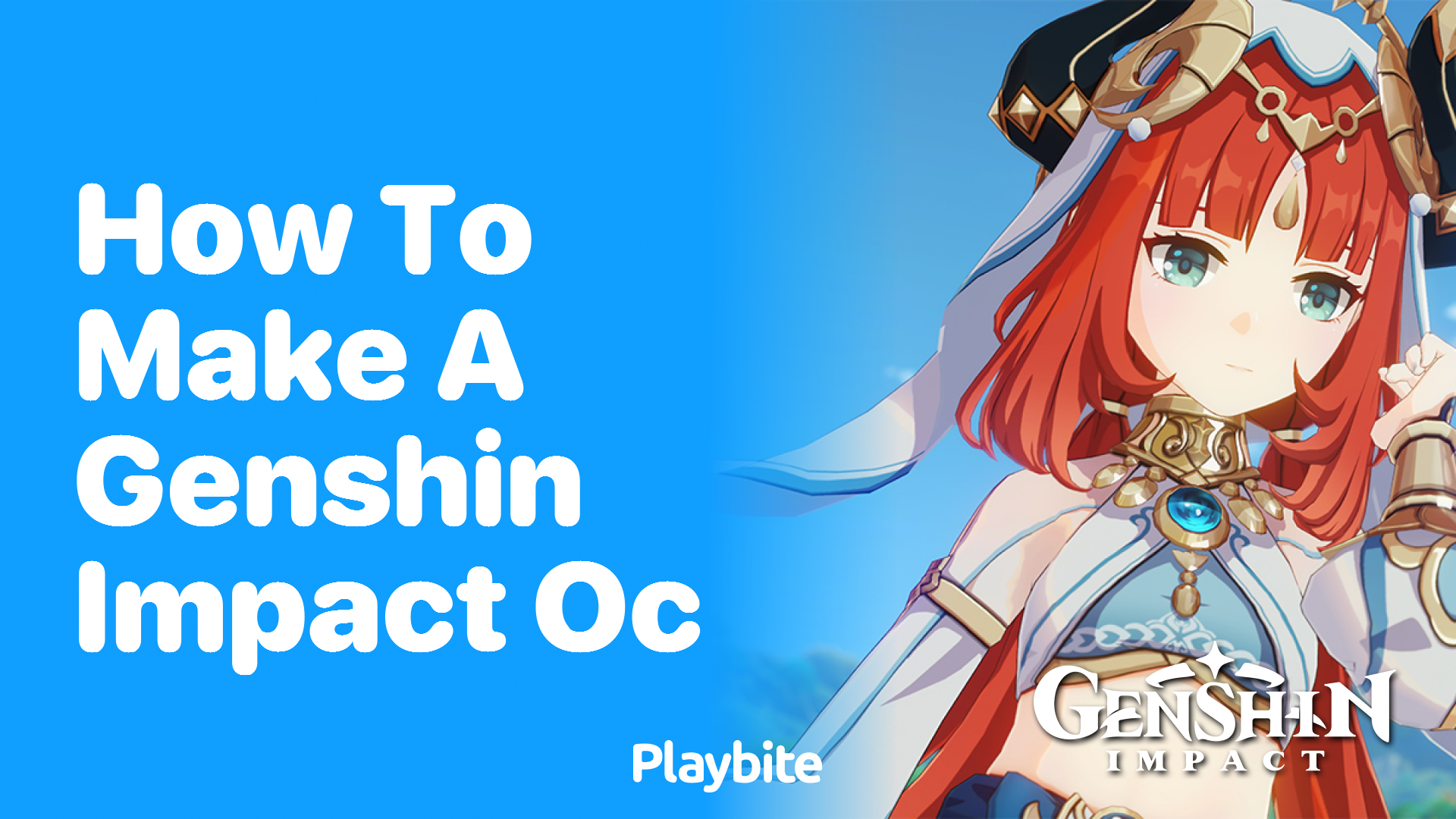 How to Make a Genshin Impact OC: A Beginner’s Guide