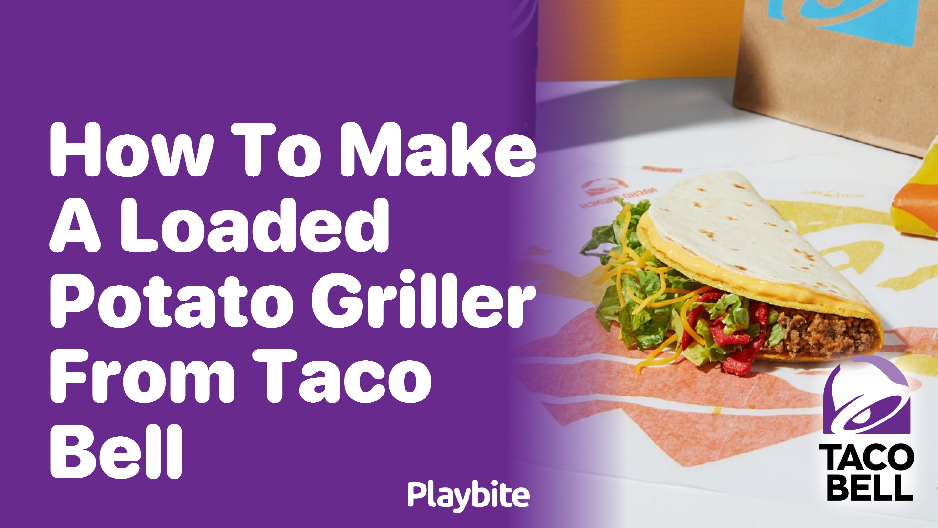 How to Make a Loaded Potato Griller from Taco Bell