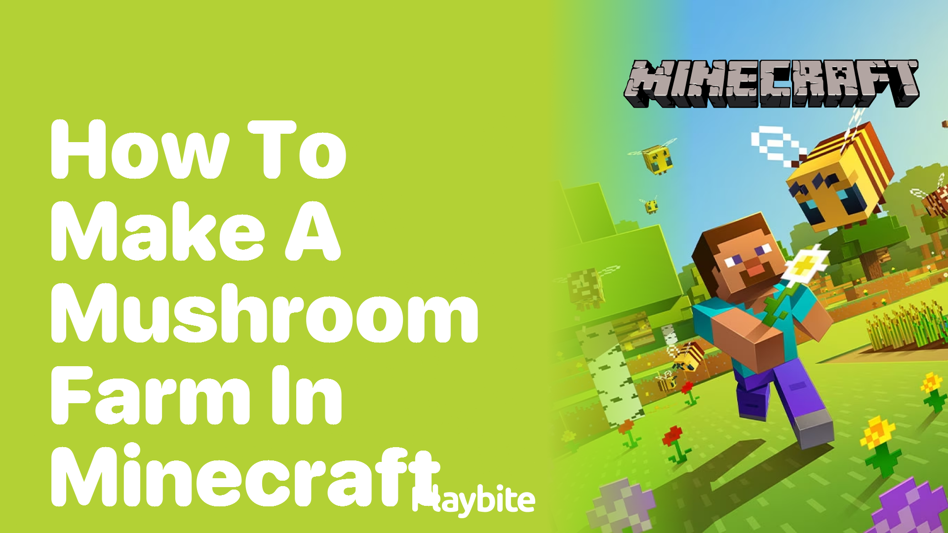 How to Make a Mushroom Farm in Minecraft