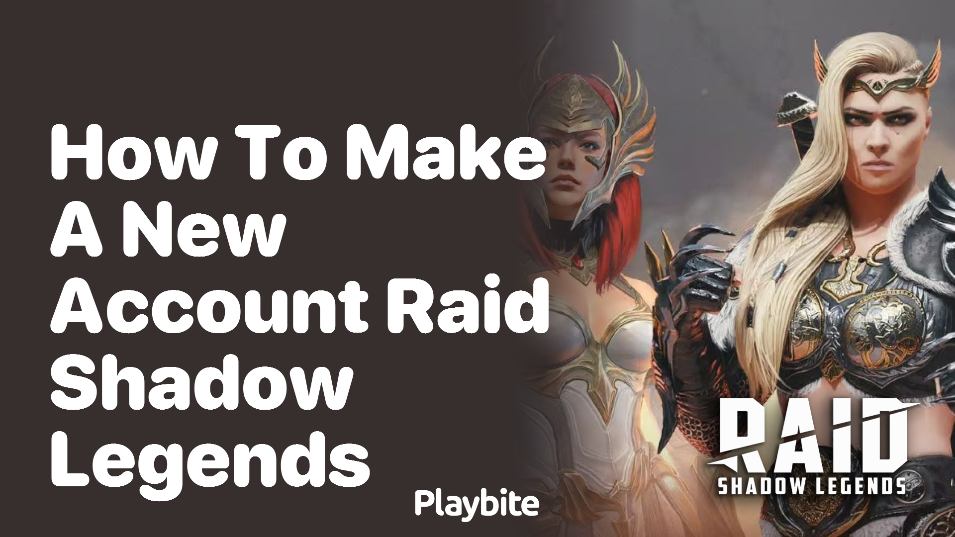 How to Make a New Account in Raid Shadow Legends