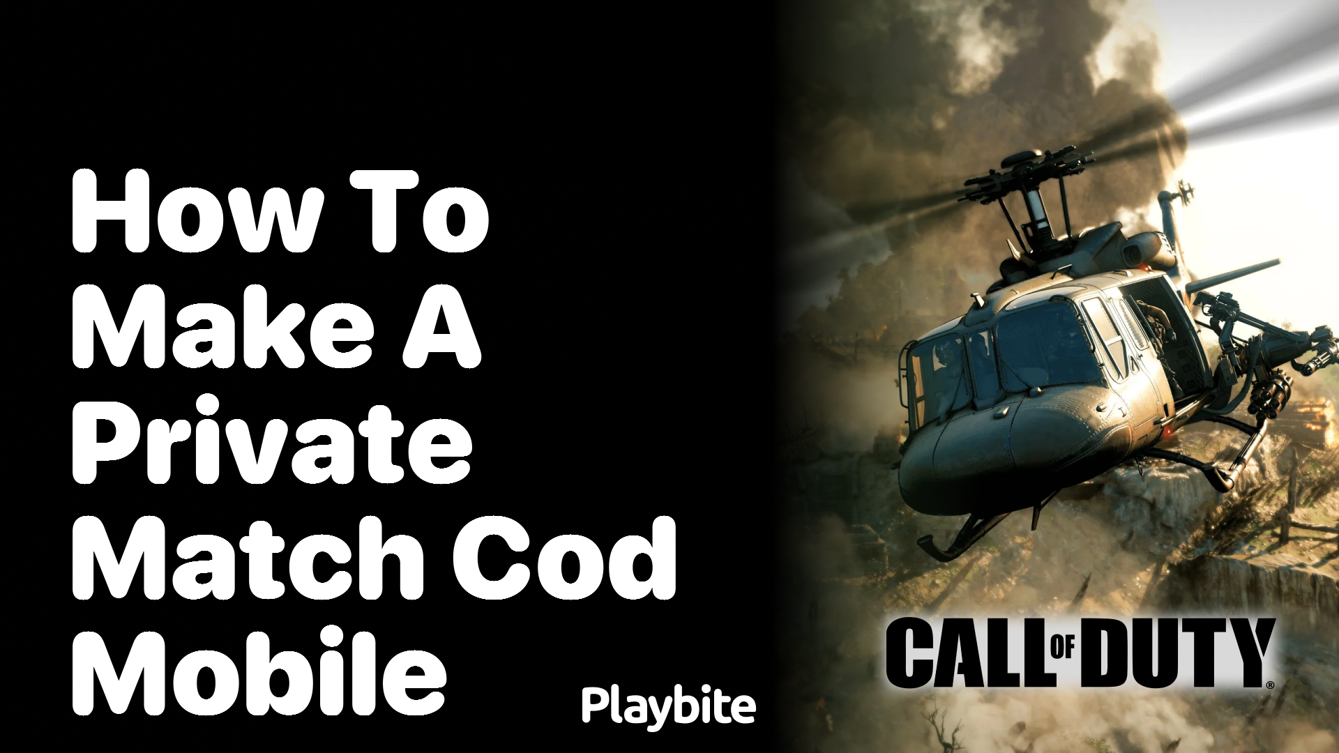 How to Set Up a Private Match in COD Mobile