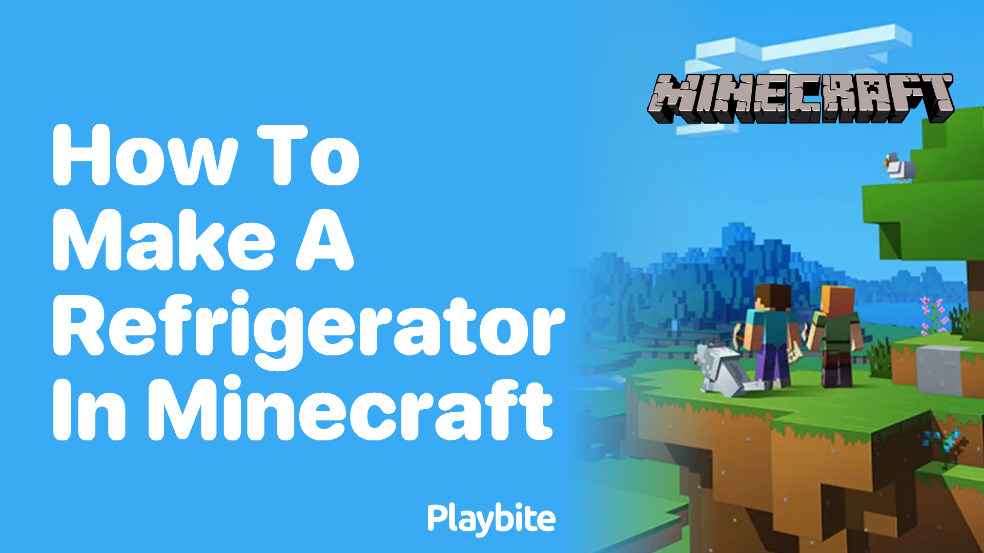 How to Make a Refrigerator in Minecraft: A Simple Guide