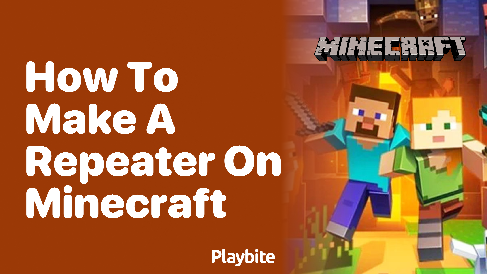 How to Make a Repeater in Minecraft Playbite