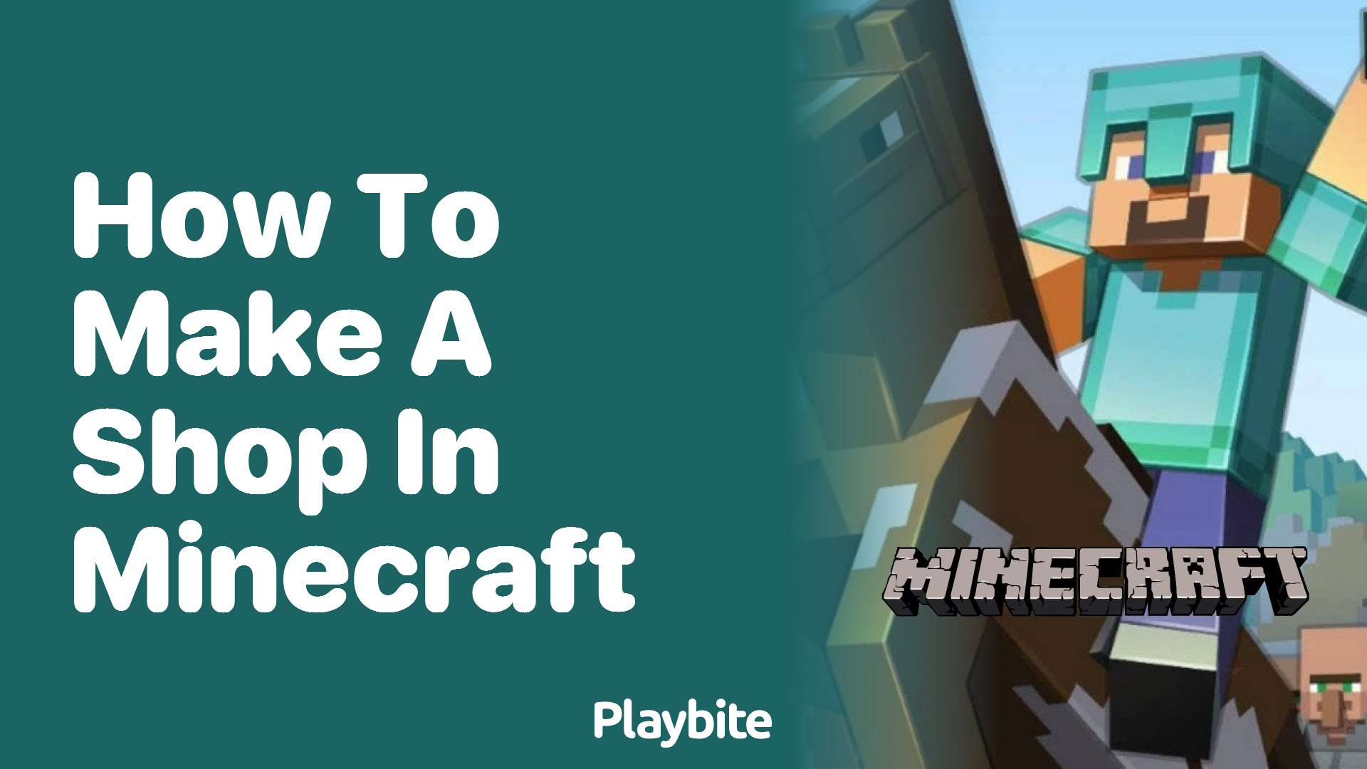 How to Make a Shop in Minecraft